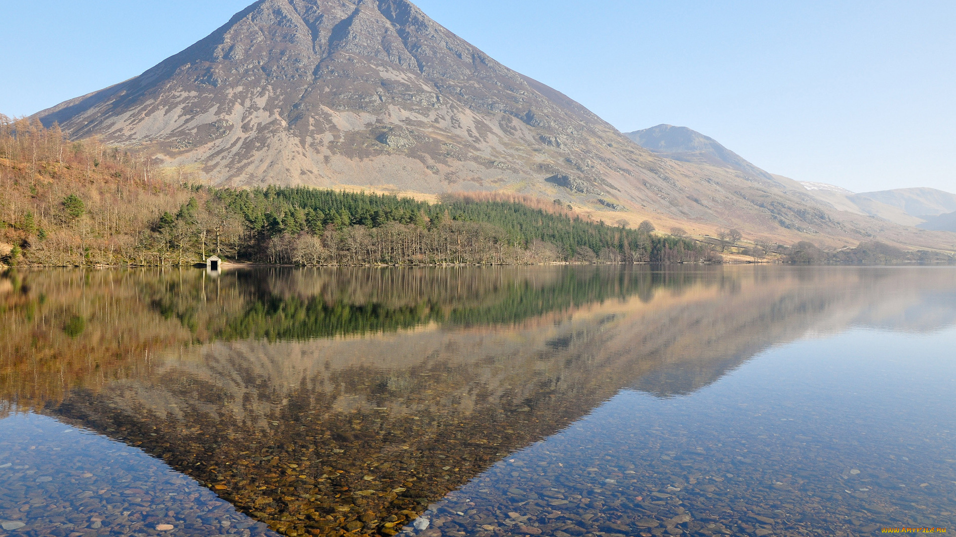 природа, реки, озера, камни, отражение, горы, озеро