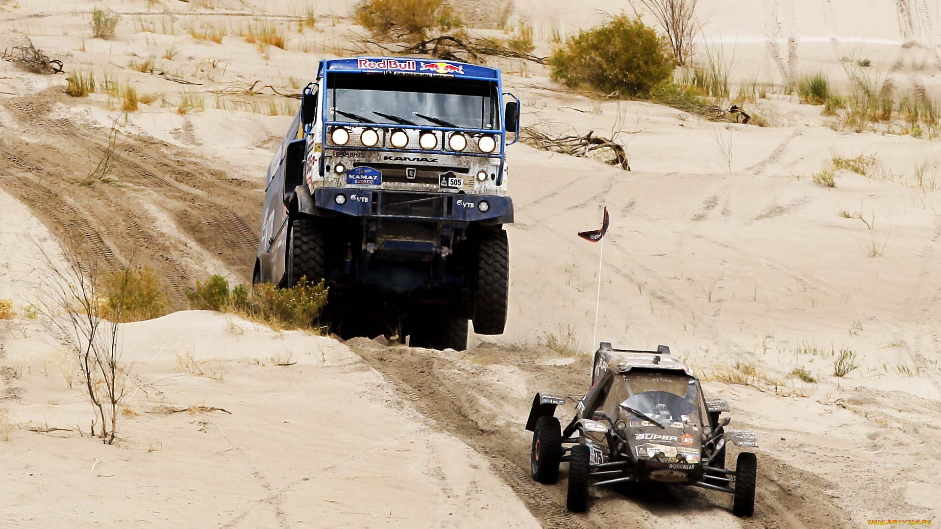 спорт, авторалли, пустыня, песок, гонка