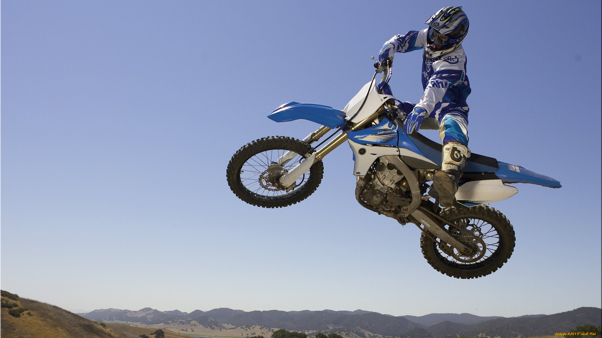 спорт, мотокросс, yamaha, гонка, 450f