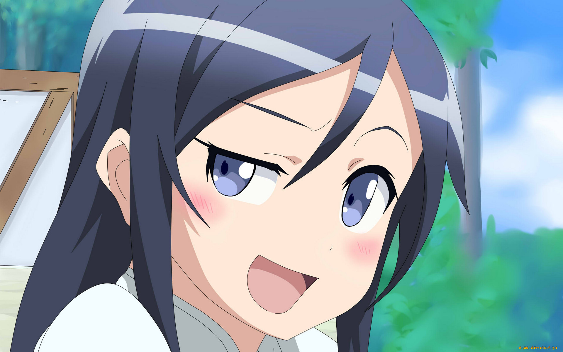 аниме, strike, witches, девушка, взгляд