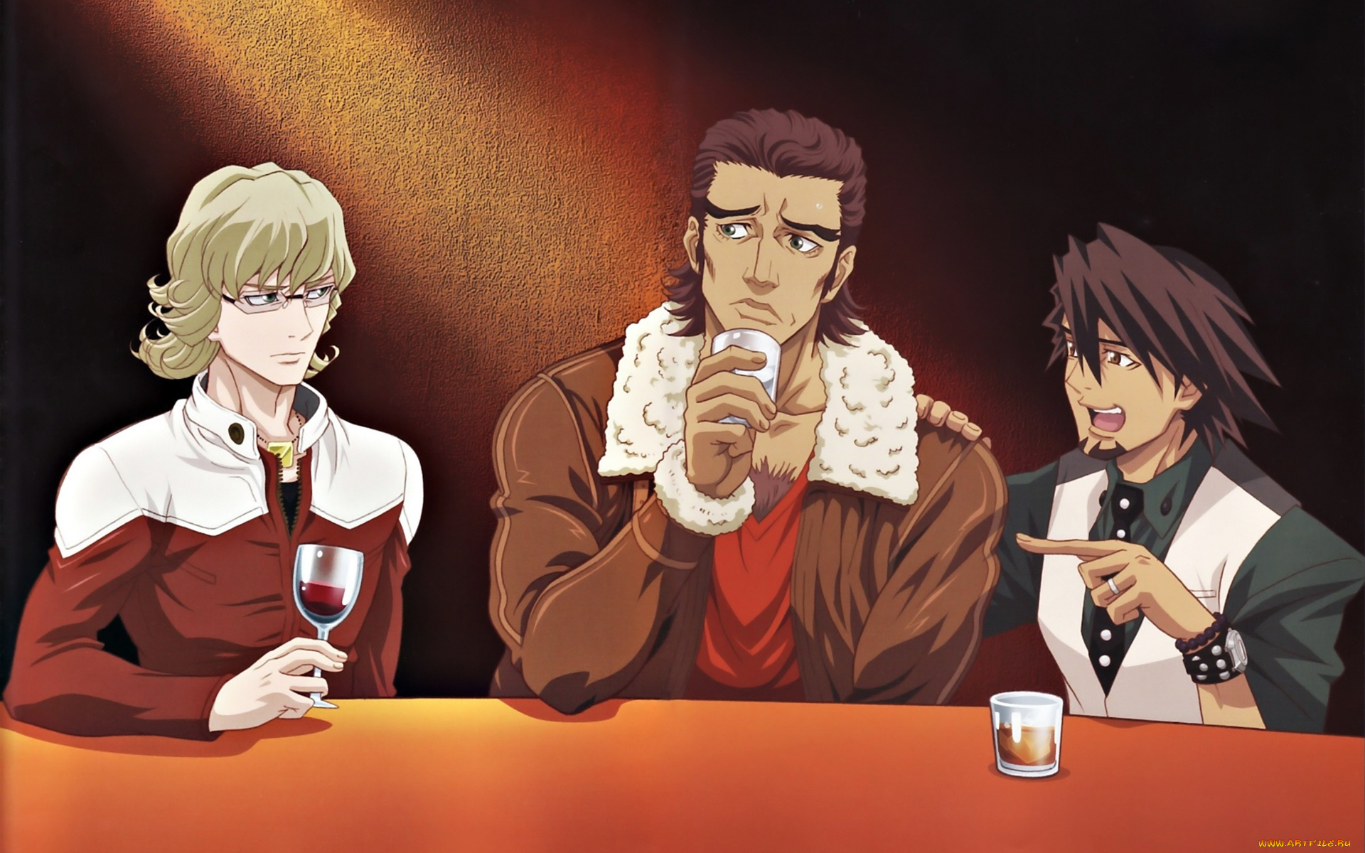 аниме, tiger, and, bunny