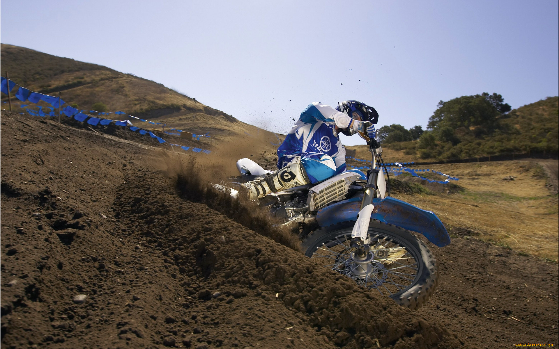 спорт, мотокросс, гонка, 450f, yamaha