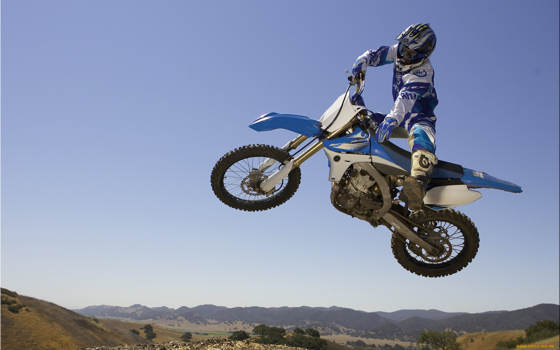 спорт, мотокросс, yamaha, гонка, 450f