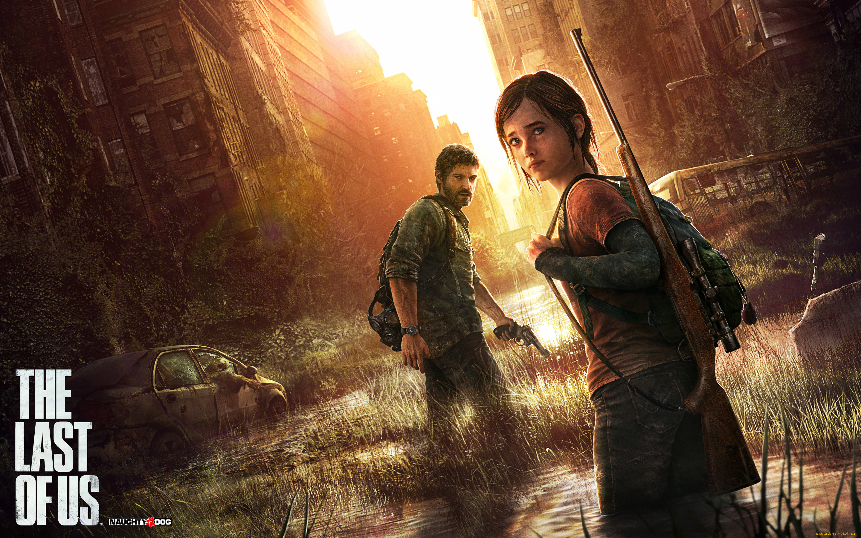 the, last, of, us, видео, игры, винтовка
