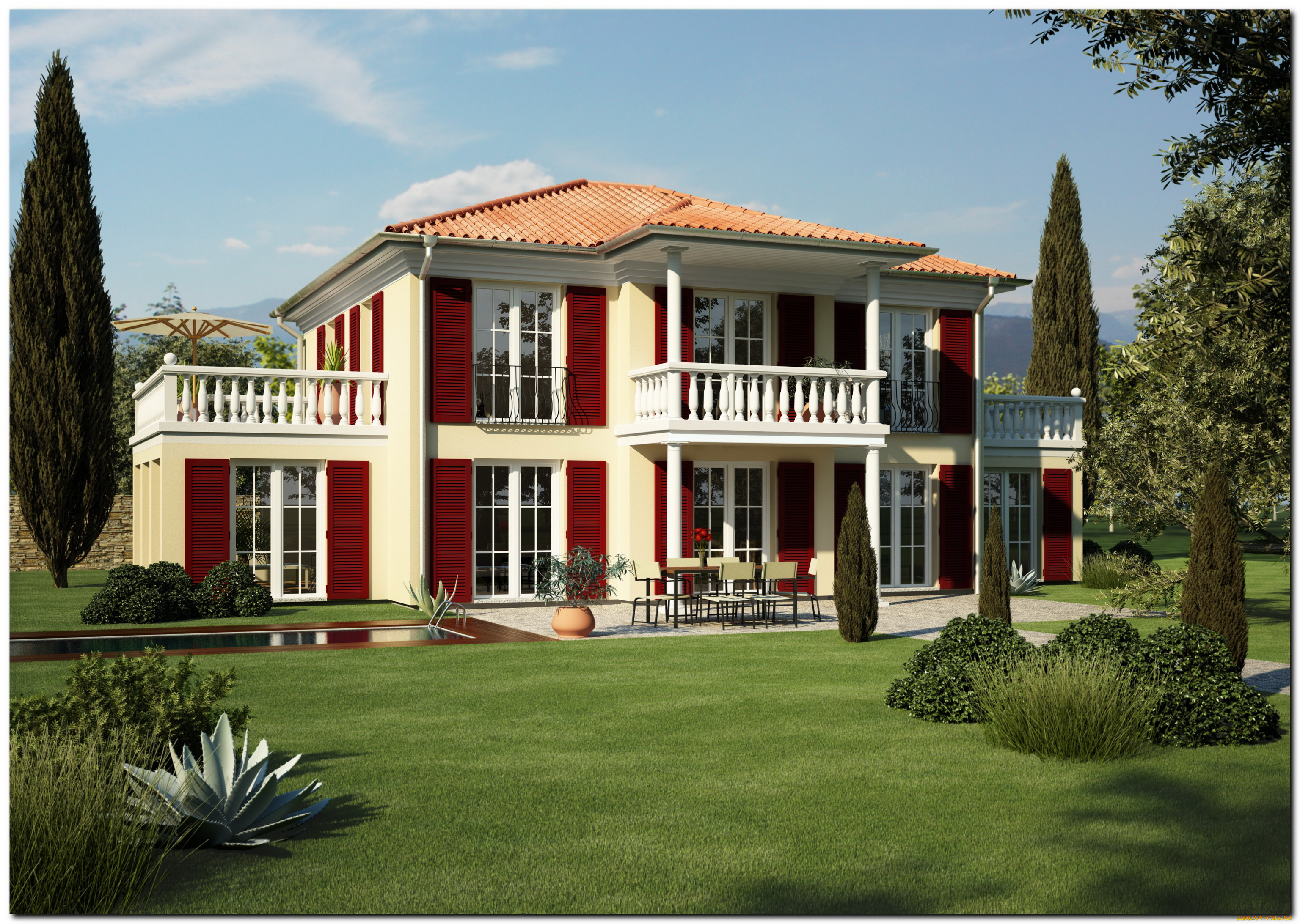 города, здания, дома, дом, ландшафт