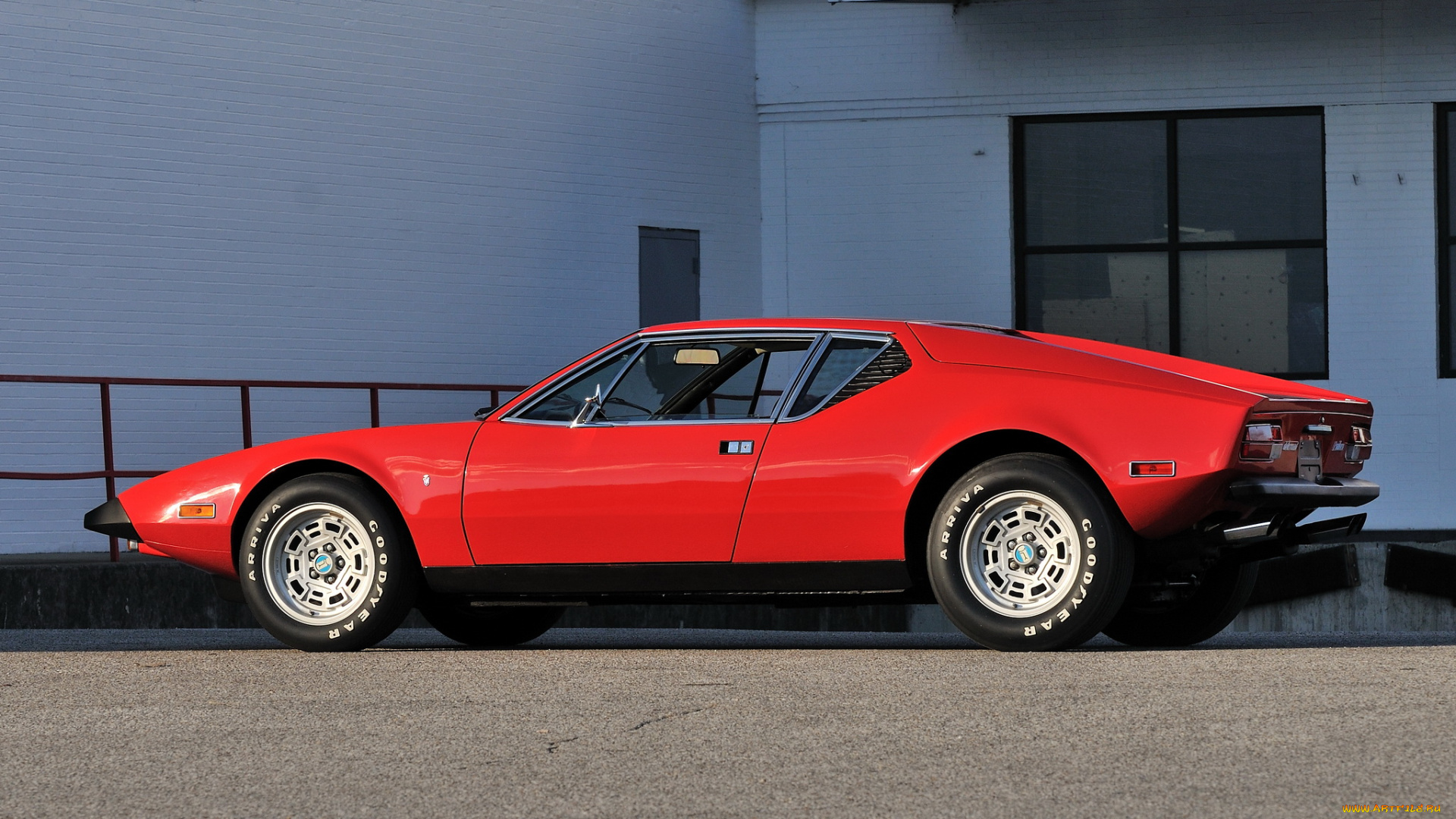 автомобили, de, tomaso, красный, 1974, us-spec, gts, pantera, de, tomaso