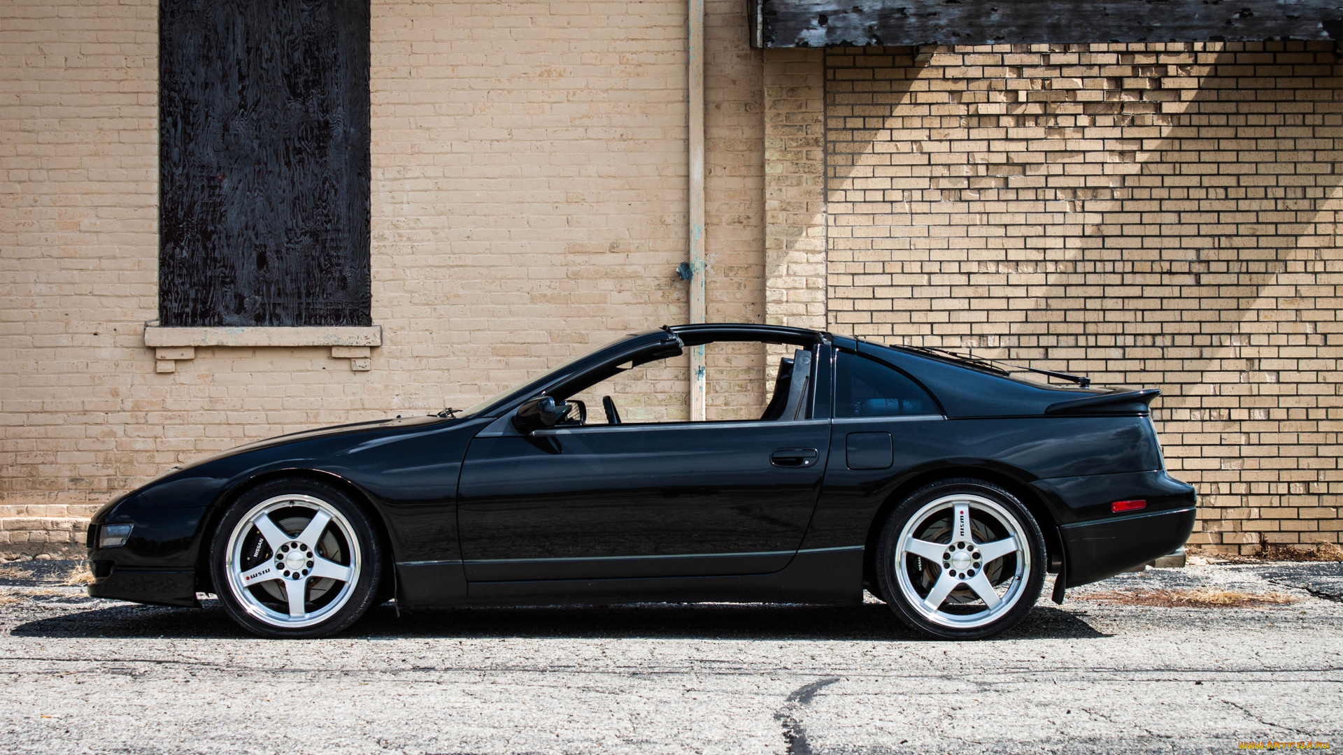 автомобили, nissan, datsun, 300zx, phoenix, black