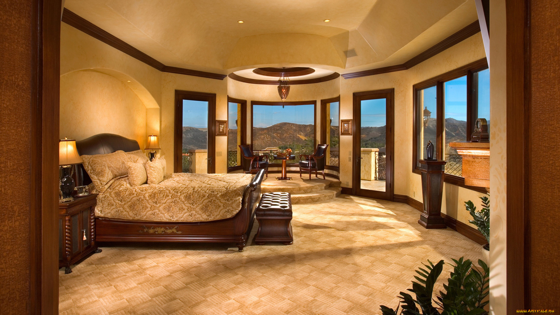 интерьер, спальня, комната, дизайн, стиль