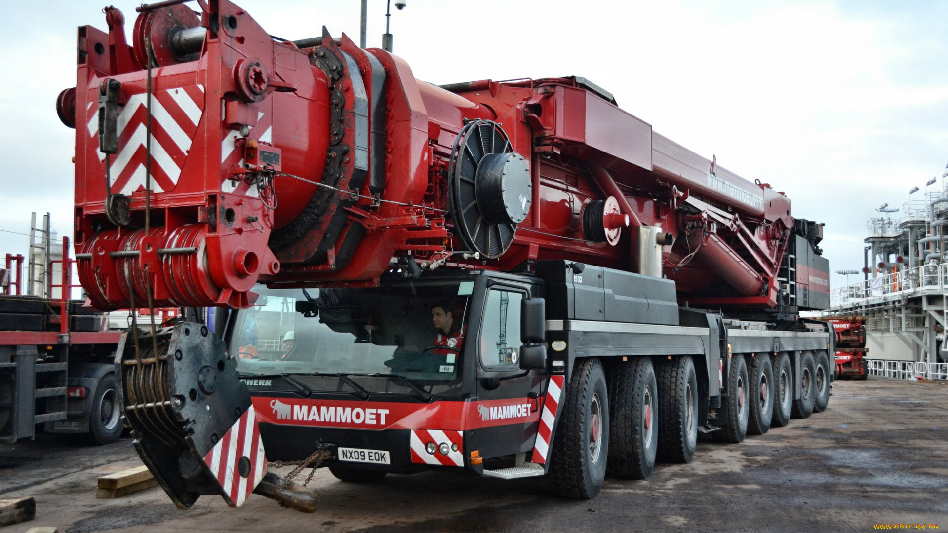 mammoet, liebherr, ltm1500, техника, комбайны, тяжелый, автокран