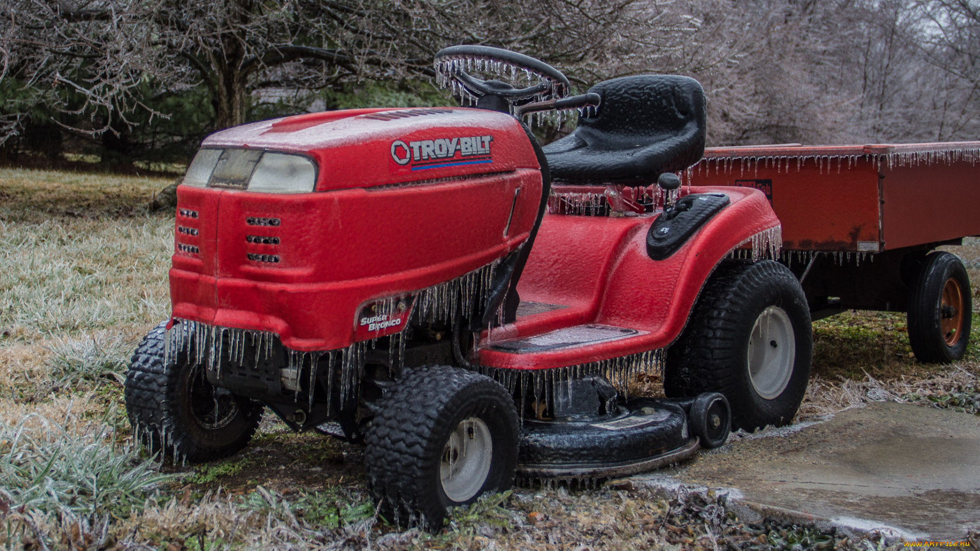 техника, газонокосилки, минитрактор