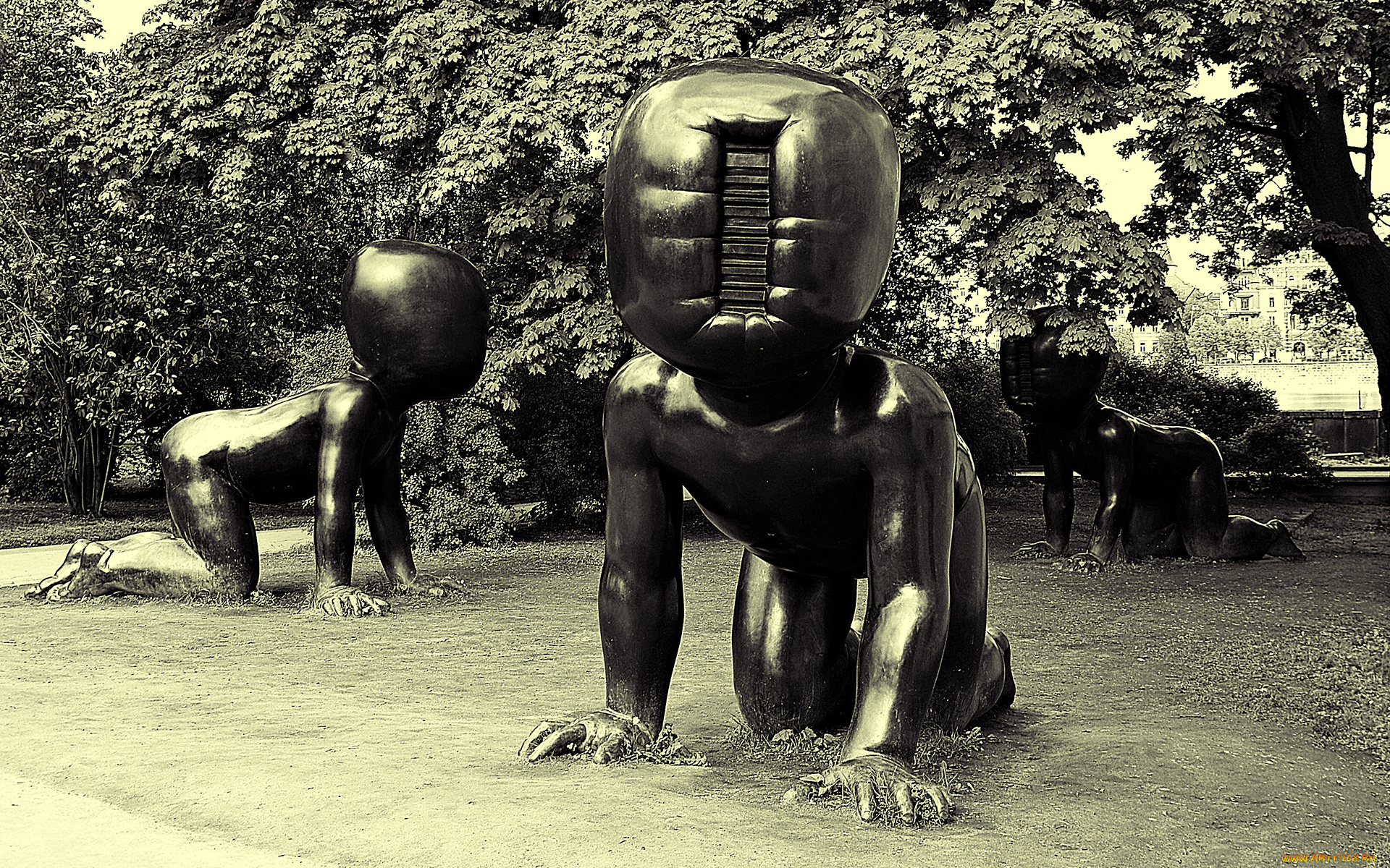 разное, рельефы, , статуи, , музейные, экспонаты, деревья