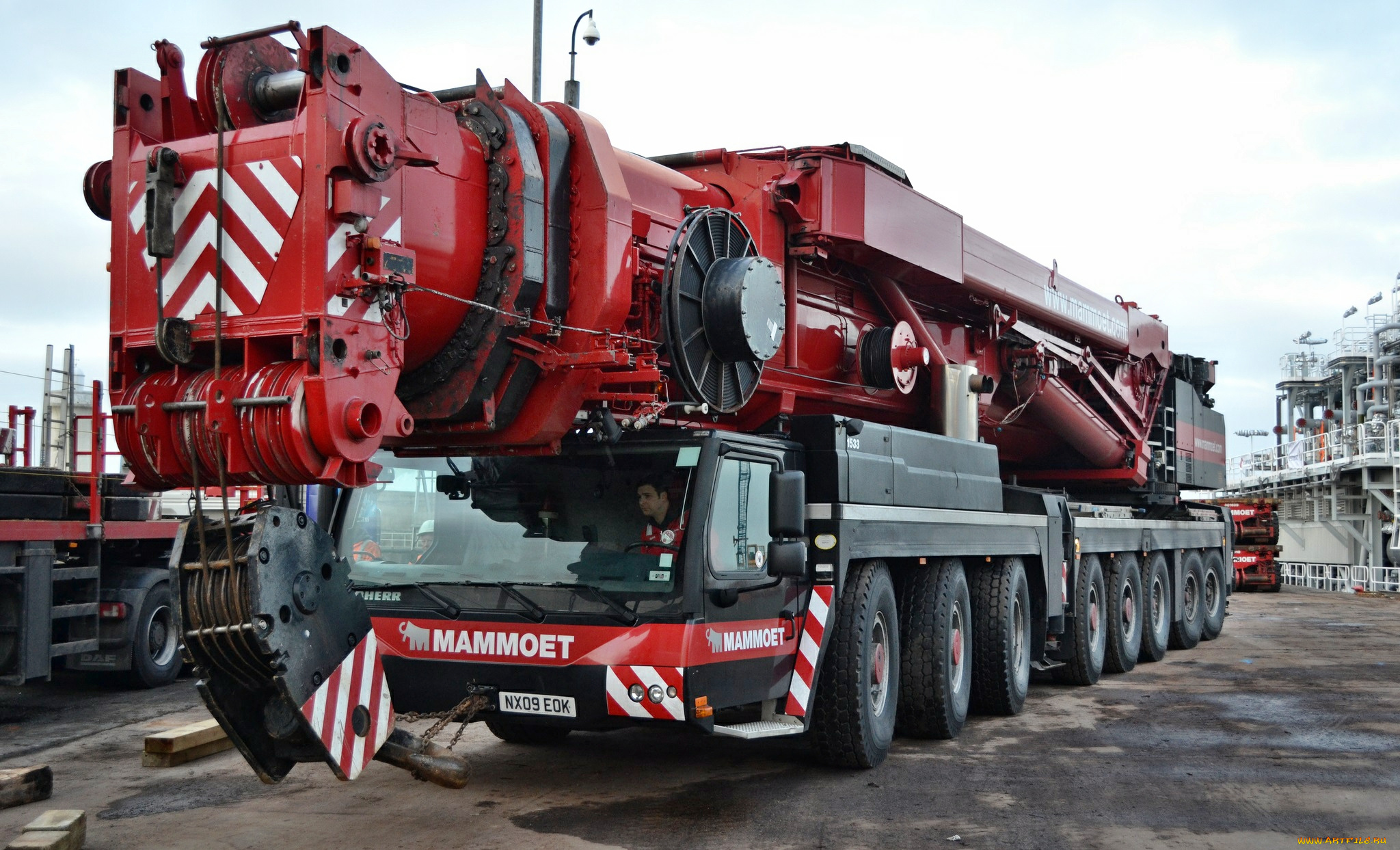 mammoet, liebherr, ltm1500, техника, комбайны, тяжелый, автокран