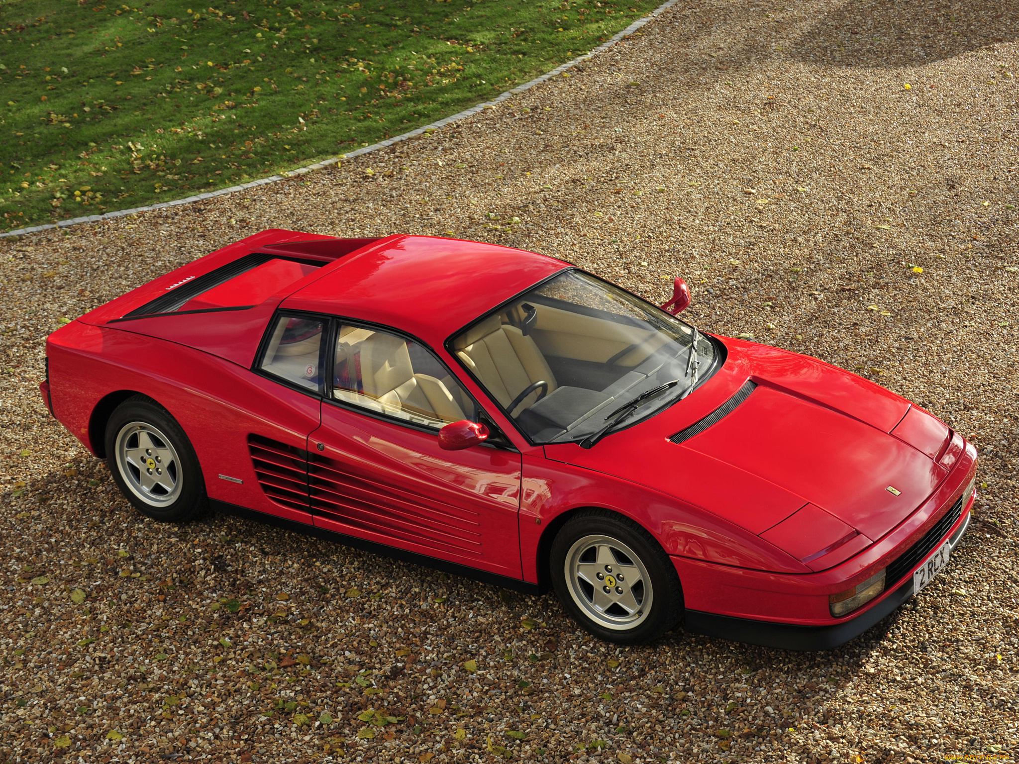 автомобили, ferrari, красный, 1986, uk-spec, testarossa