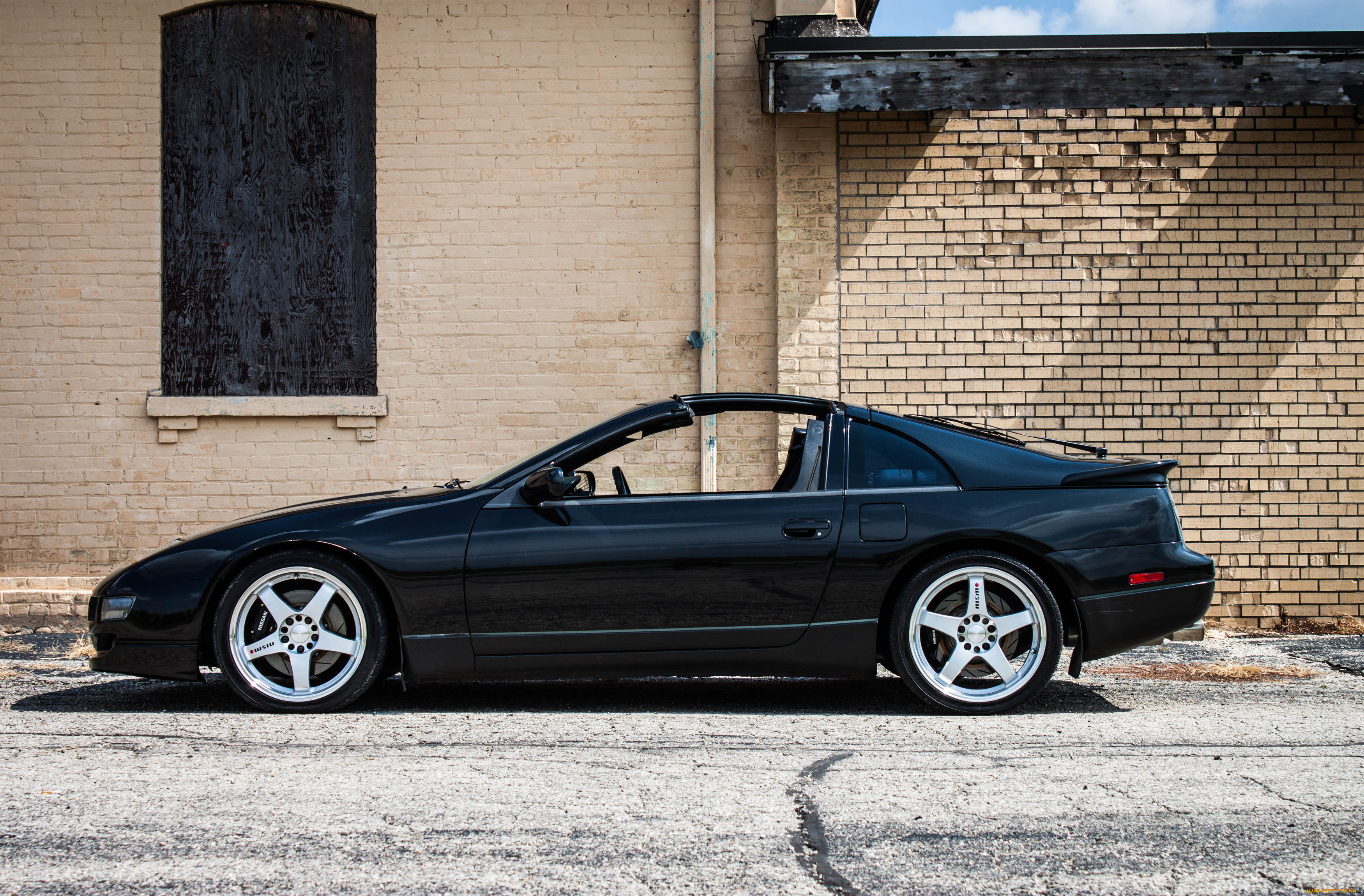 автомобили, nissan, datsun, 300zx, phoenix, black