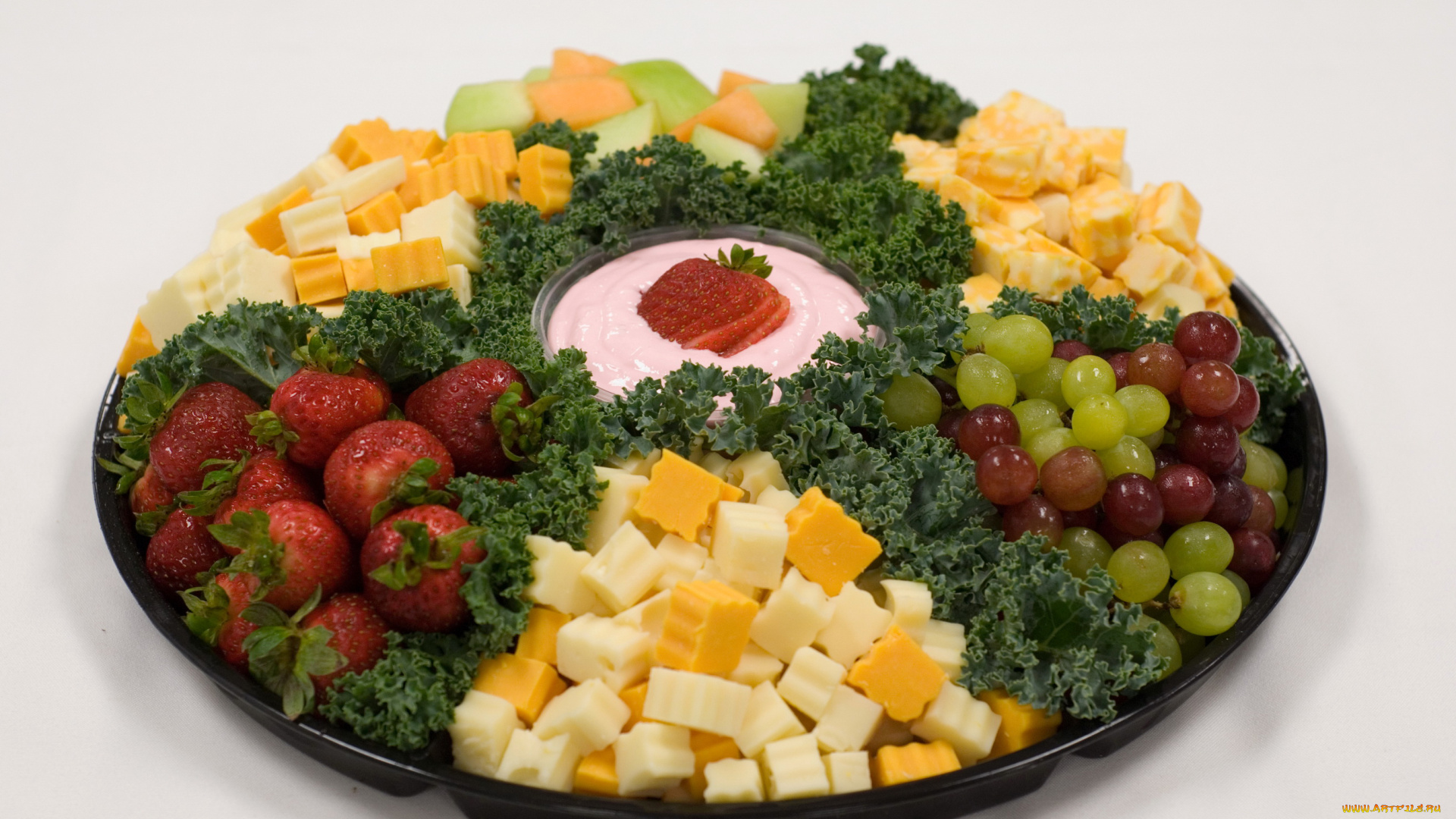 еда, салаты, , закуски, клубника, фрукты, фото, сыры, виноград