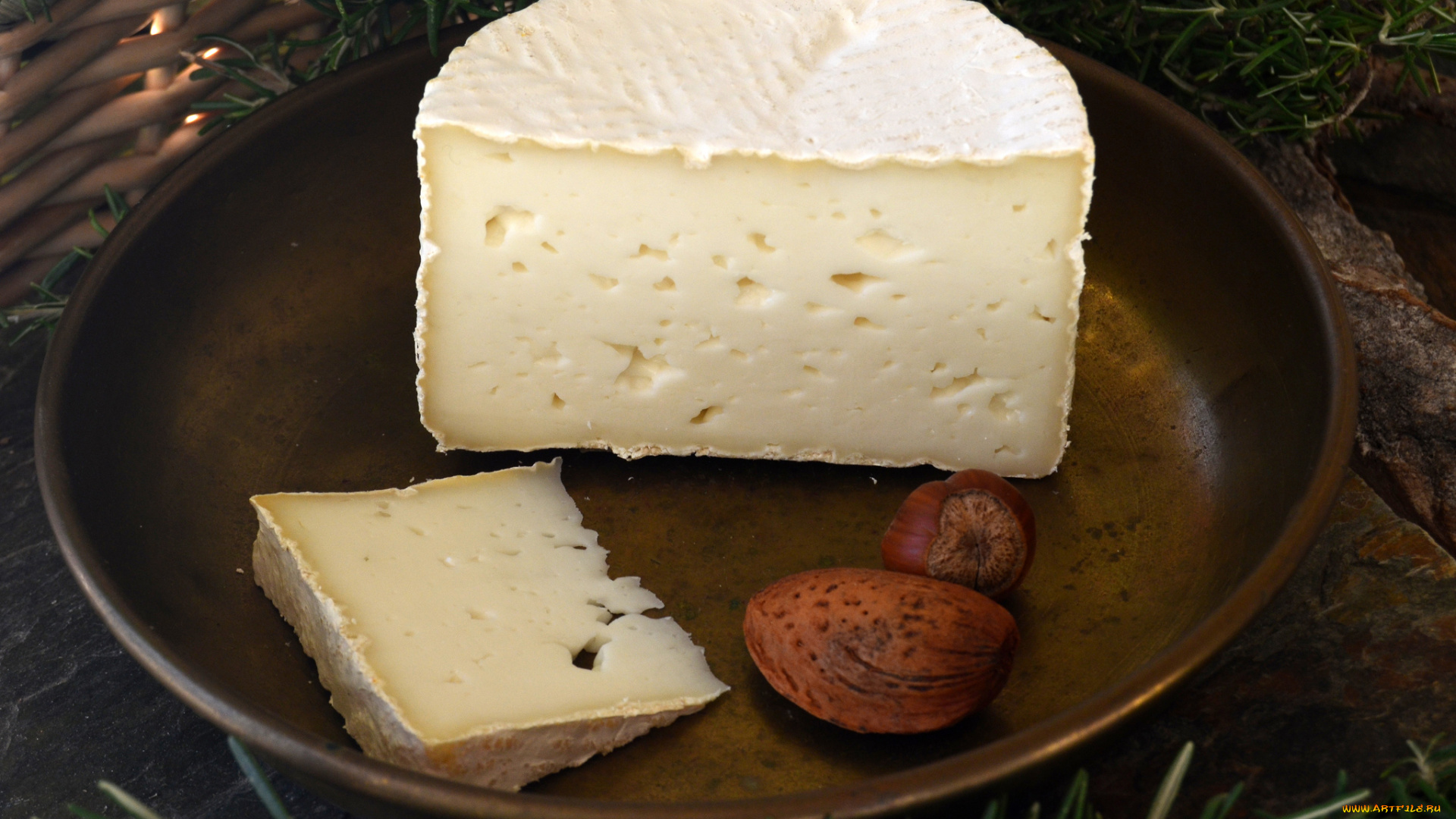 formatge, de, cabra, tendre, еда, сырные, изделия, сыр