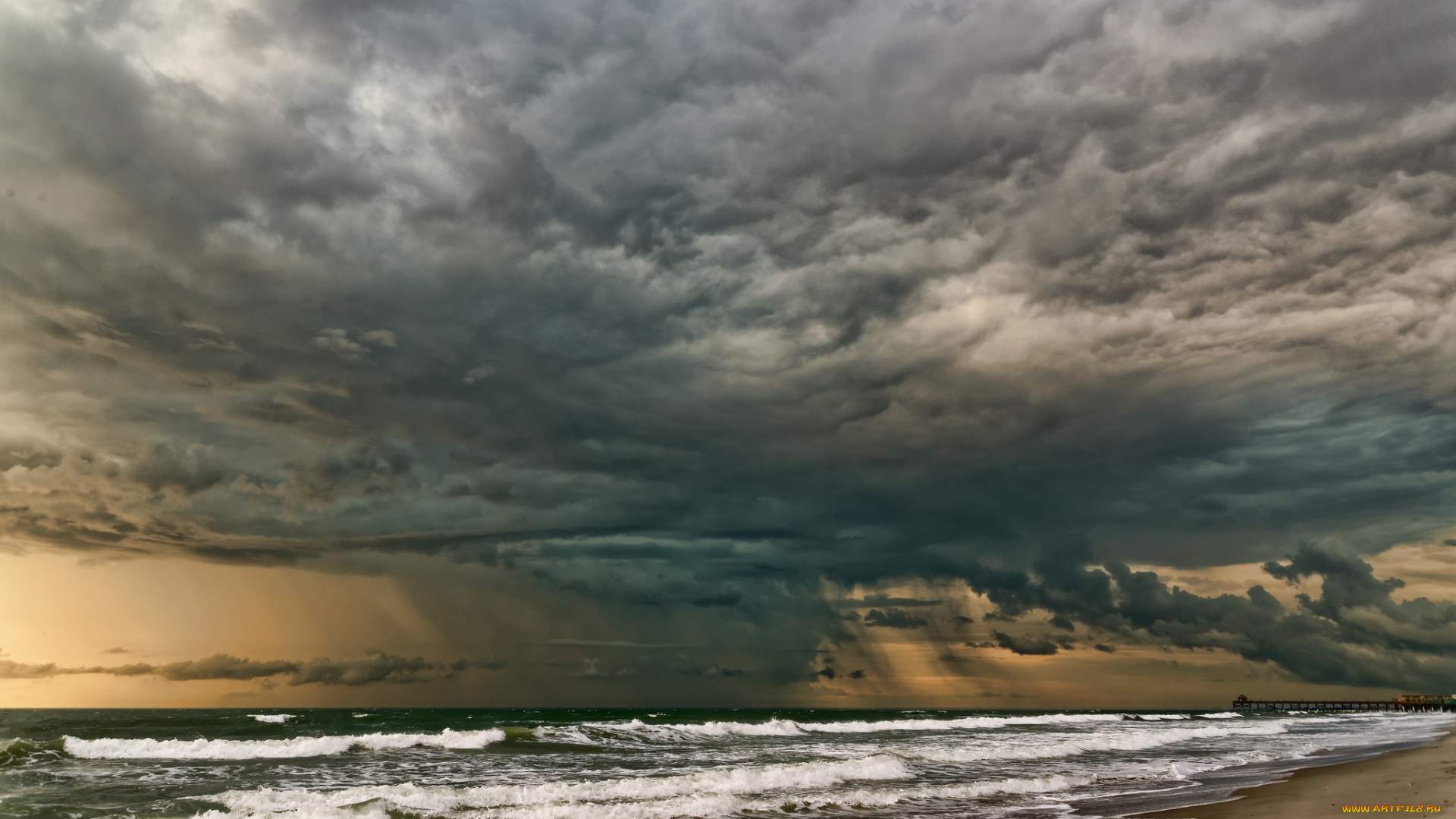 природа, моря, океаны, море, солнце, небо, восход, облака, вода