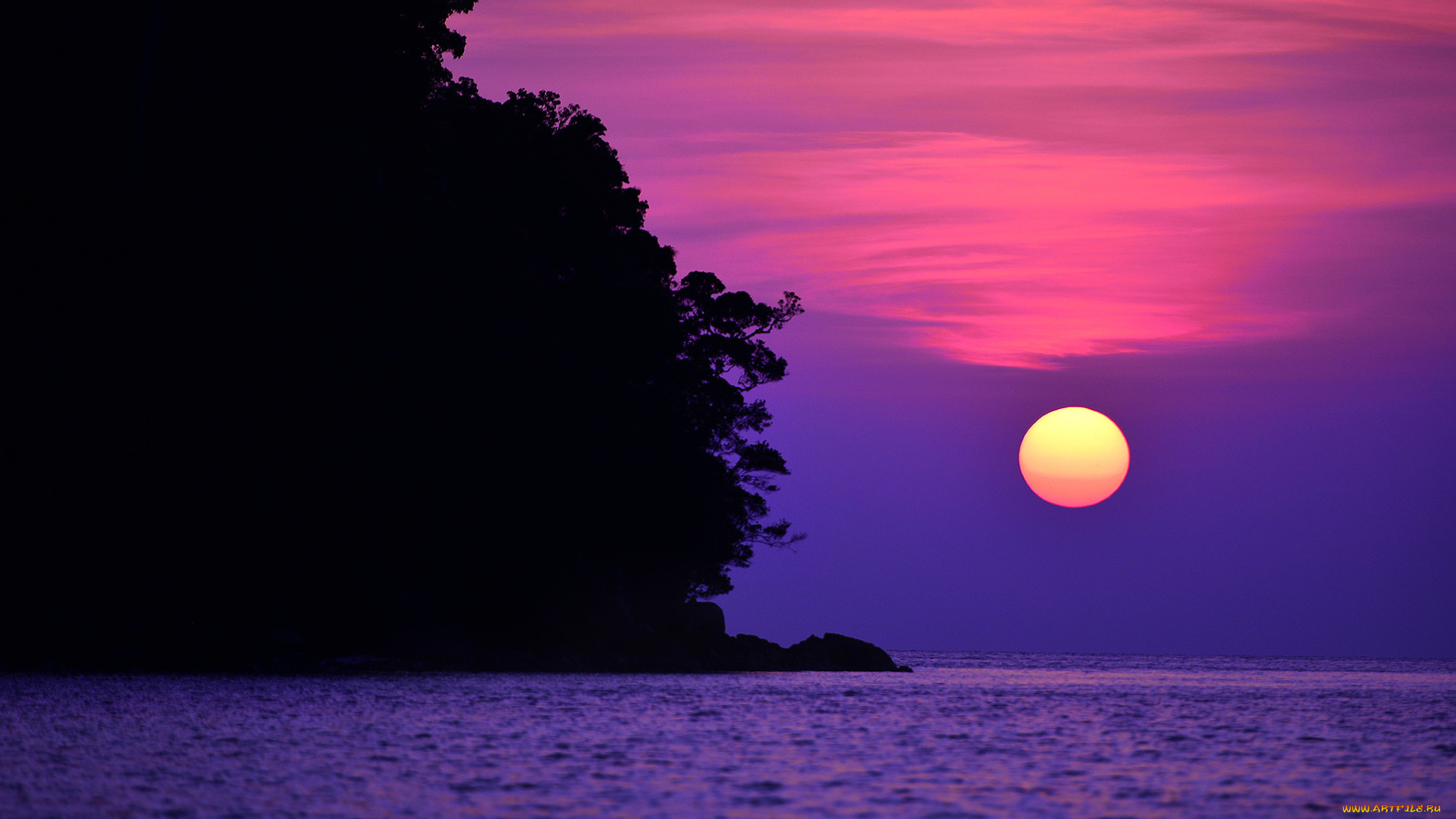 природа, восходы, закаты, закат, солнце