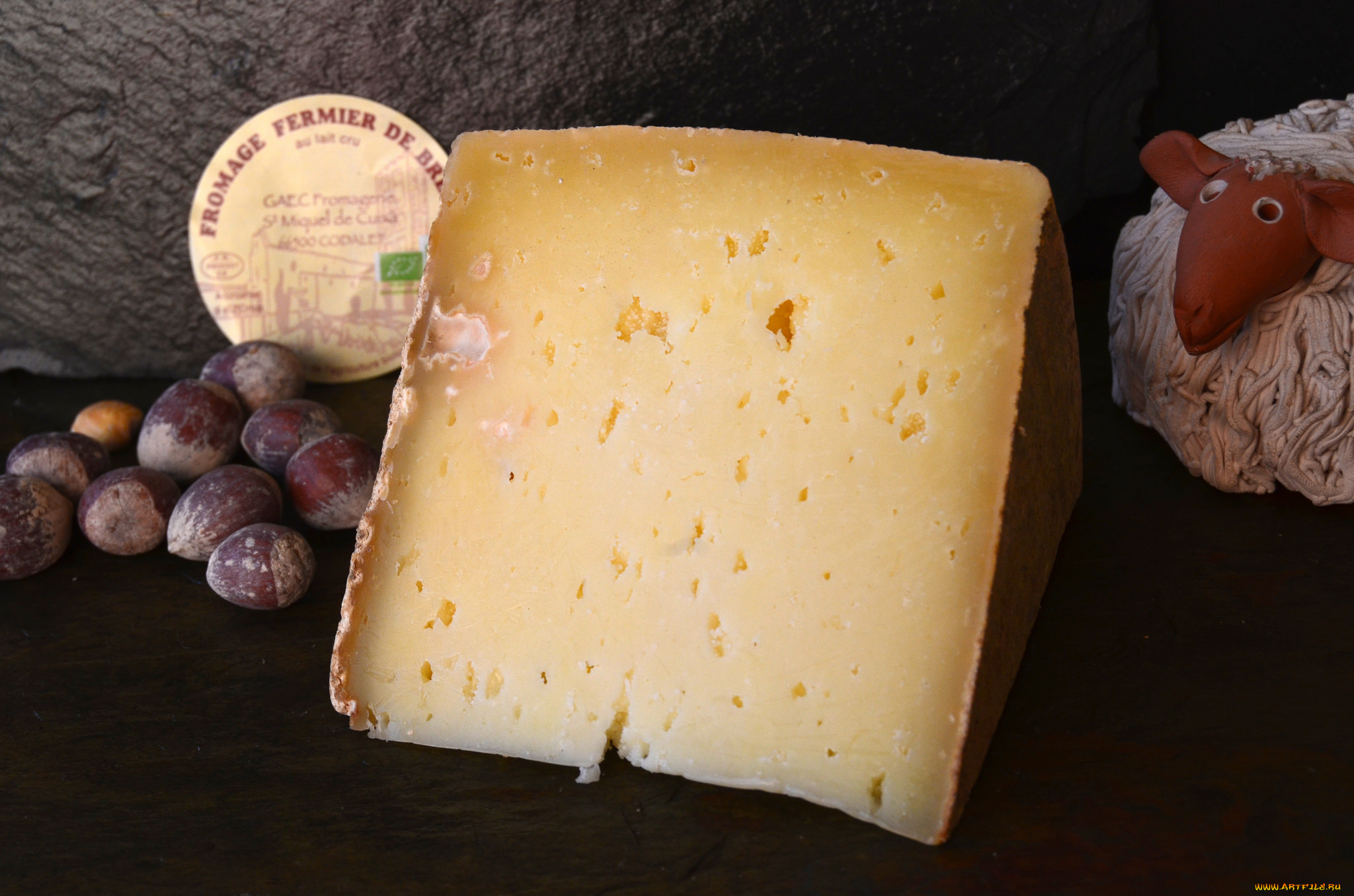 fromage, fermier, de, brebis, еда, сырные, изделия, сыр