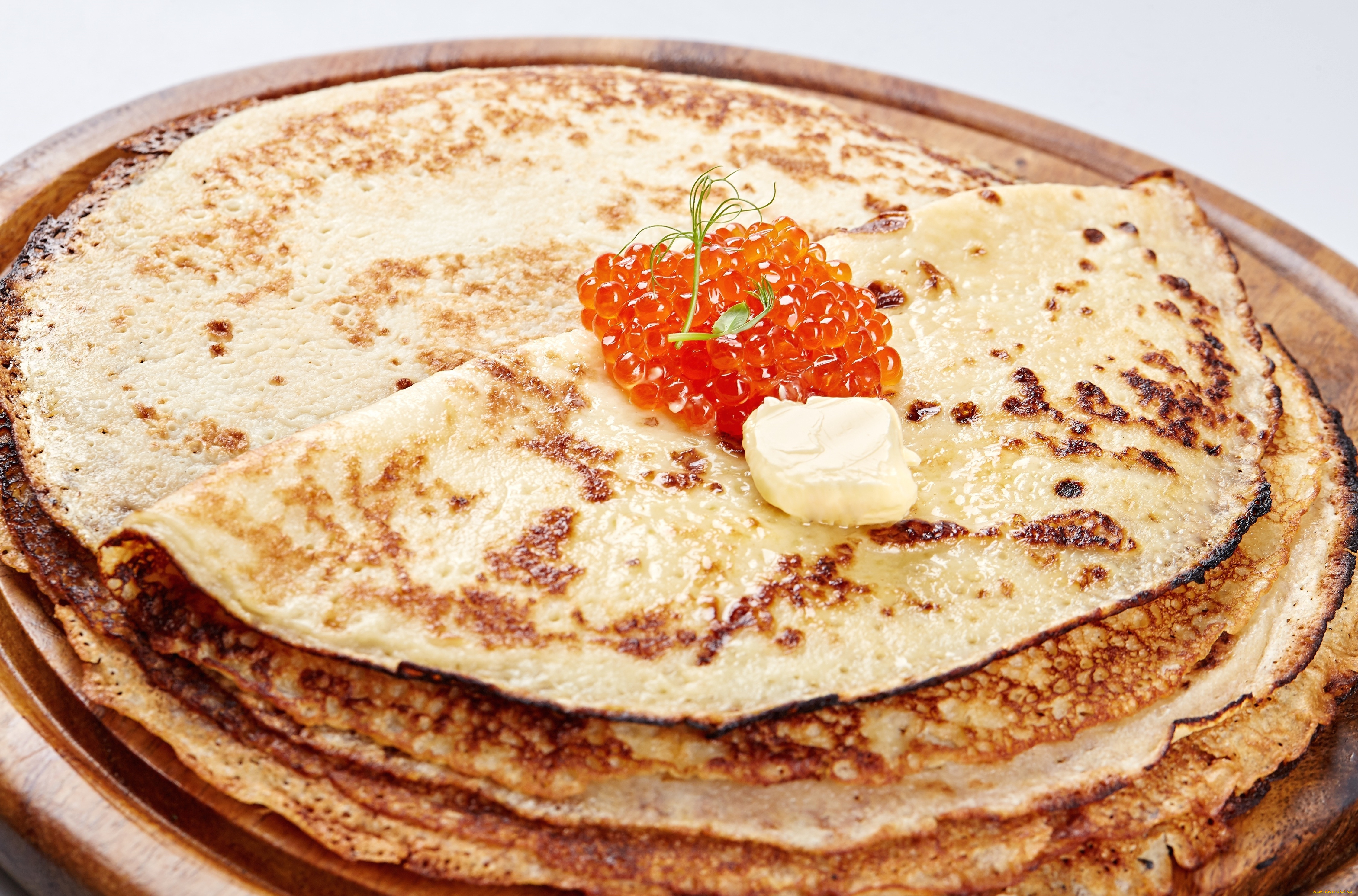 еда, блины, , оладьи, масло, икра