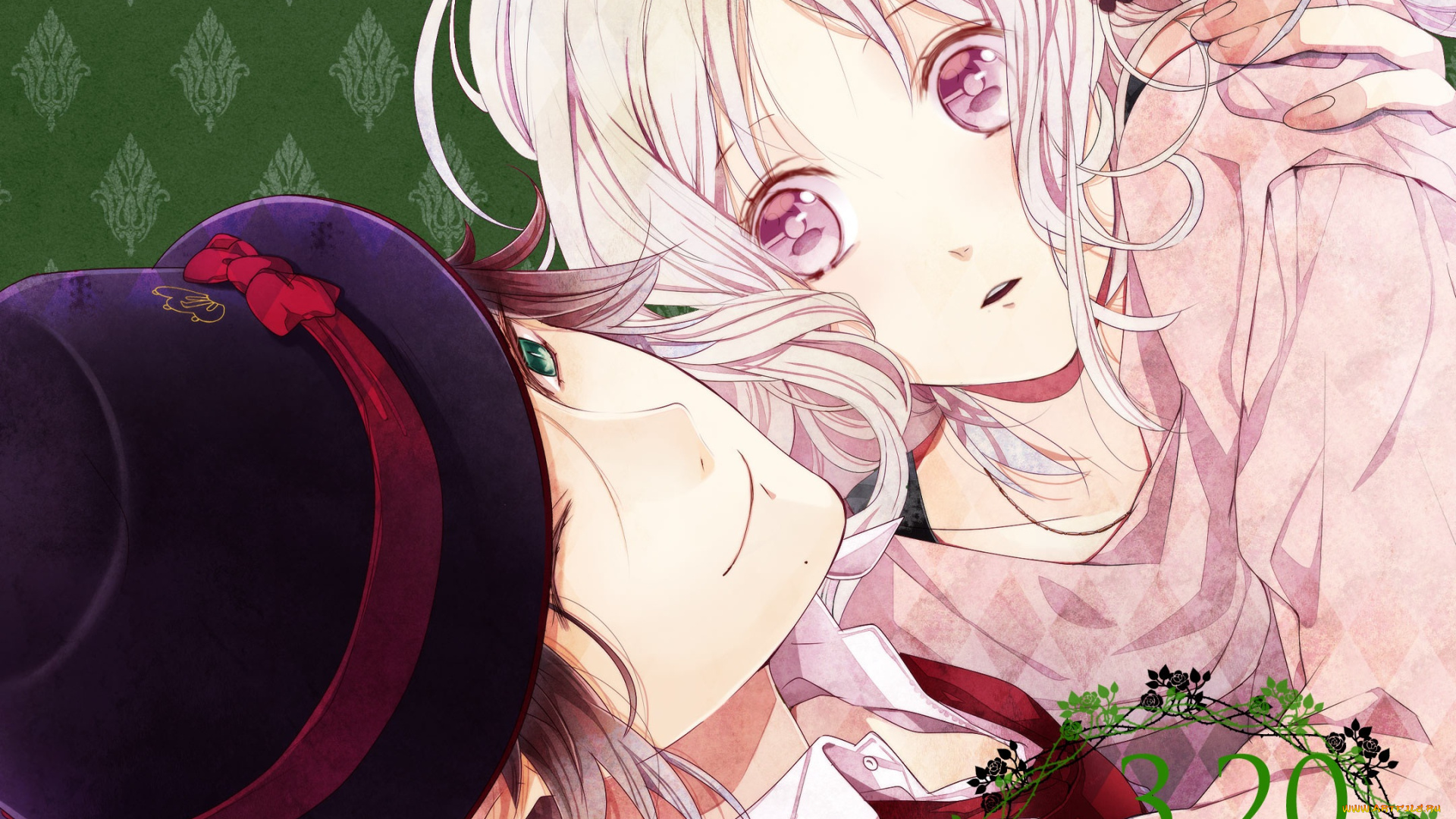 аниме, diabolik, lovers, девушка, вампир