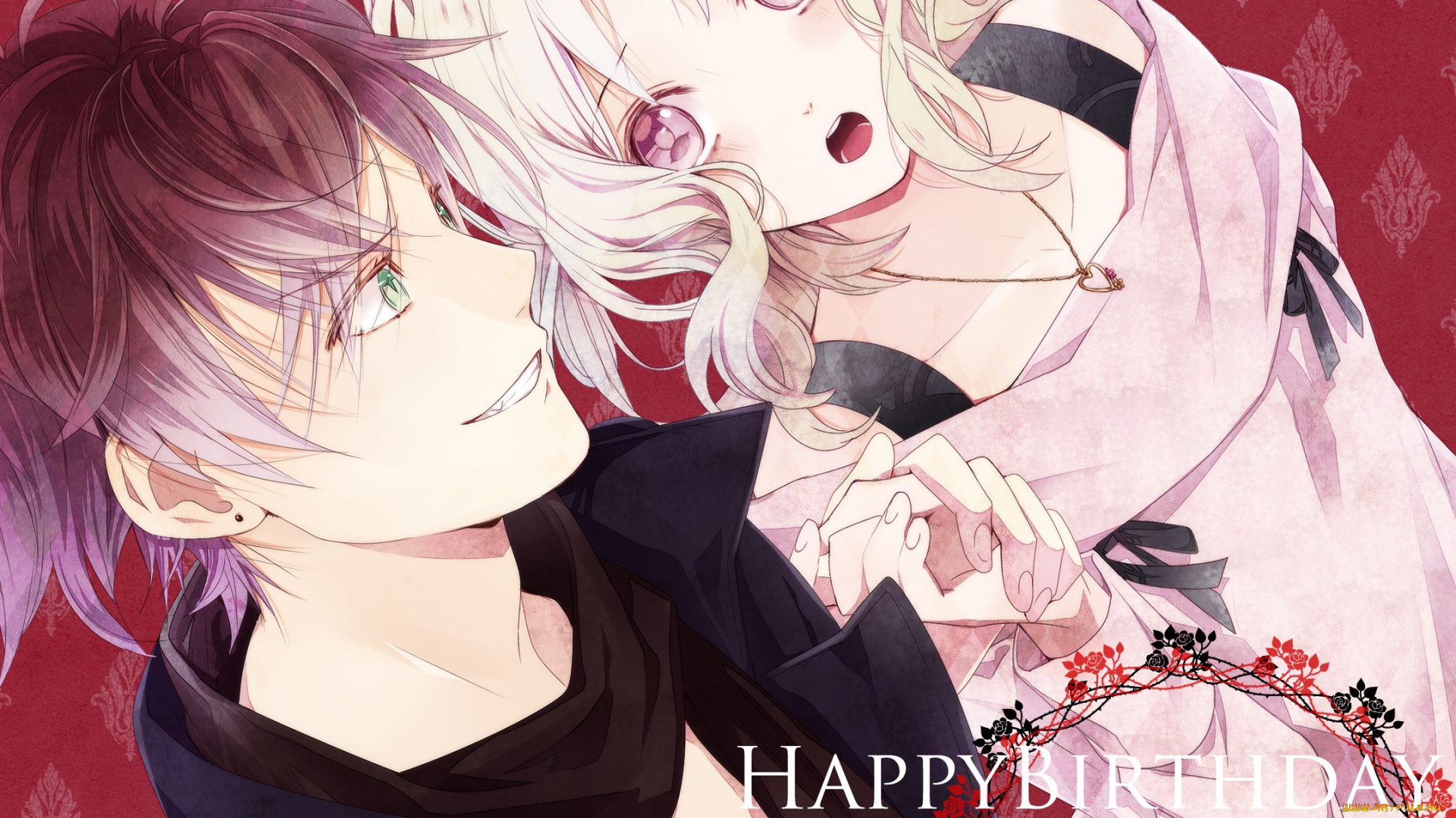 аниме, diabolik, lovers, девушка, вампир