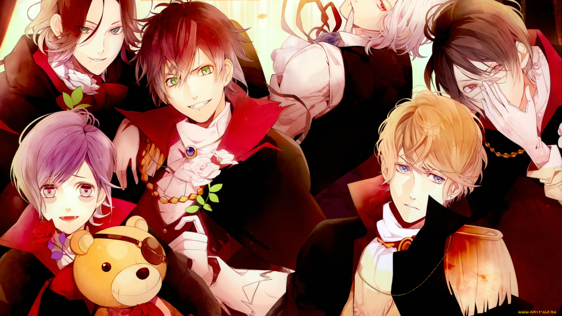 аниме, diabolik, lovers, дьявольские, возлюбленные