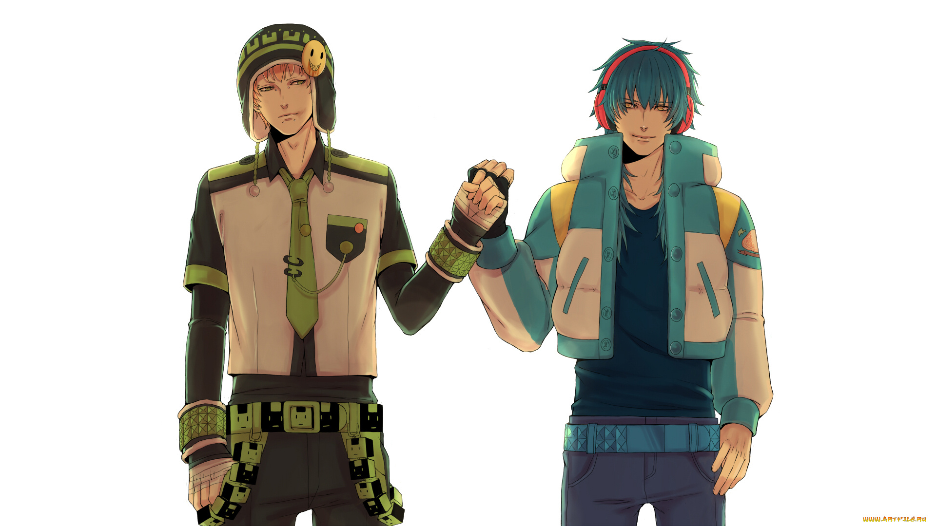 аниме, dramatical, murder, аоба, нойз, парни