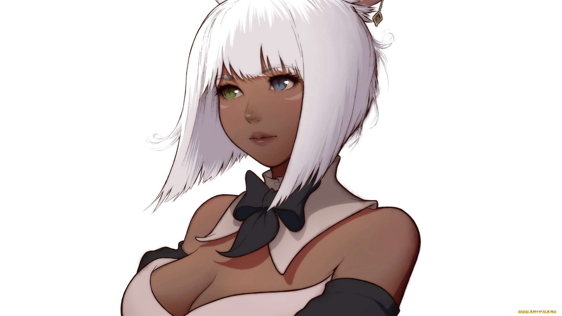 аниме, final, fantasy, арт, фон, девушка