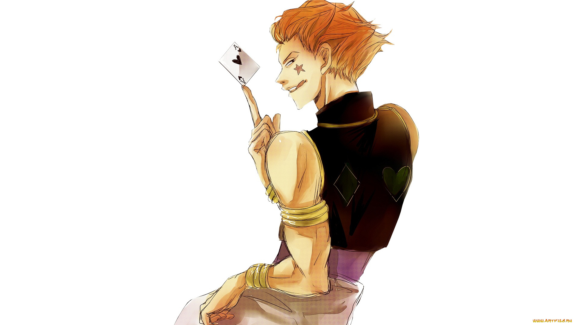 аниме, hunter, x, hunter, хисока