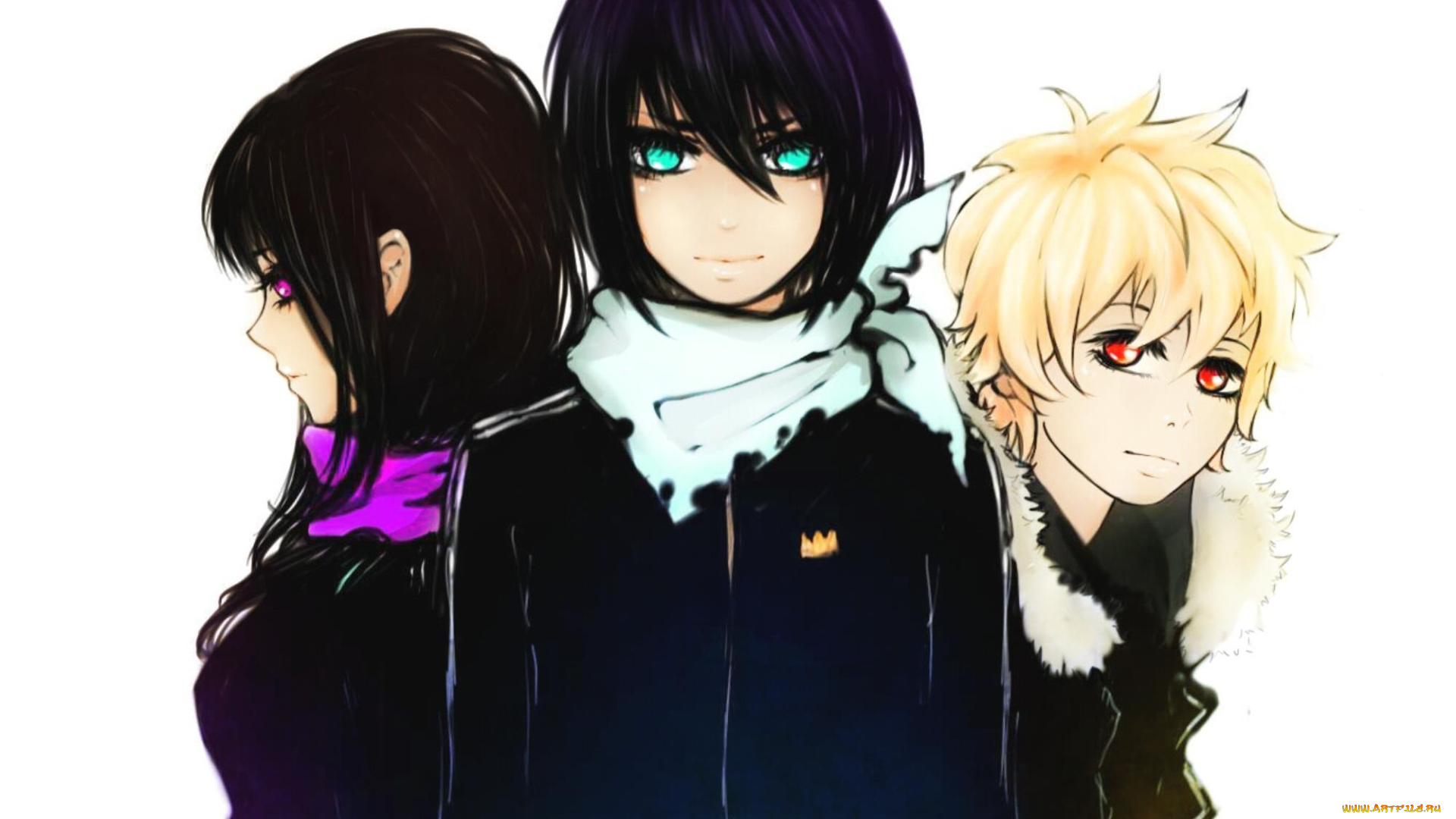 аниме, noragami, бездомный, бог