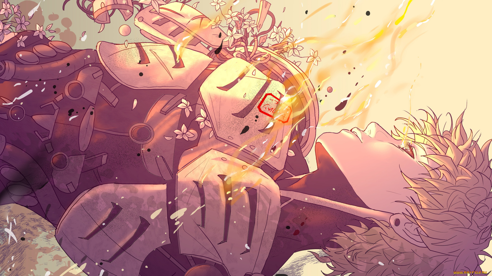 аниме, one, punch, man, генос