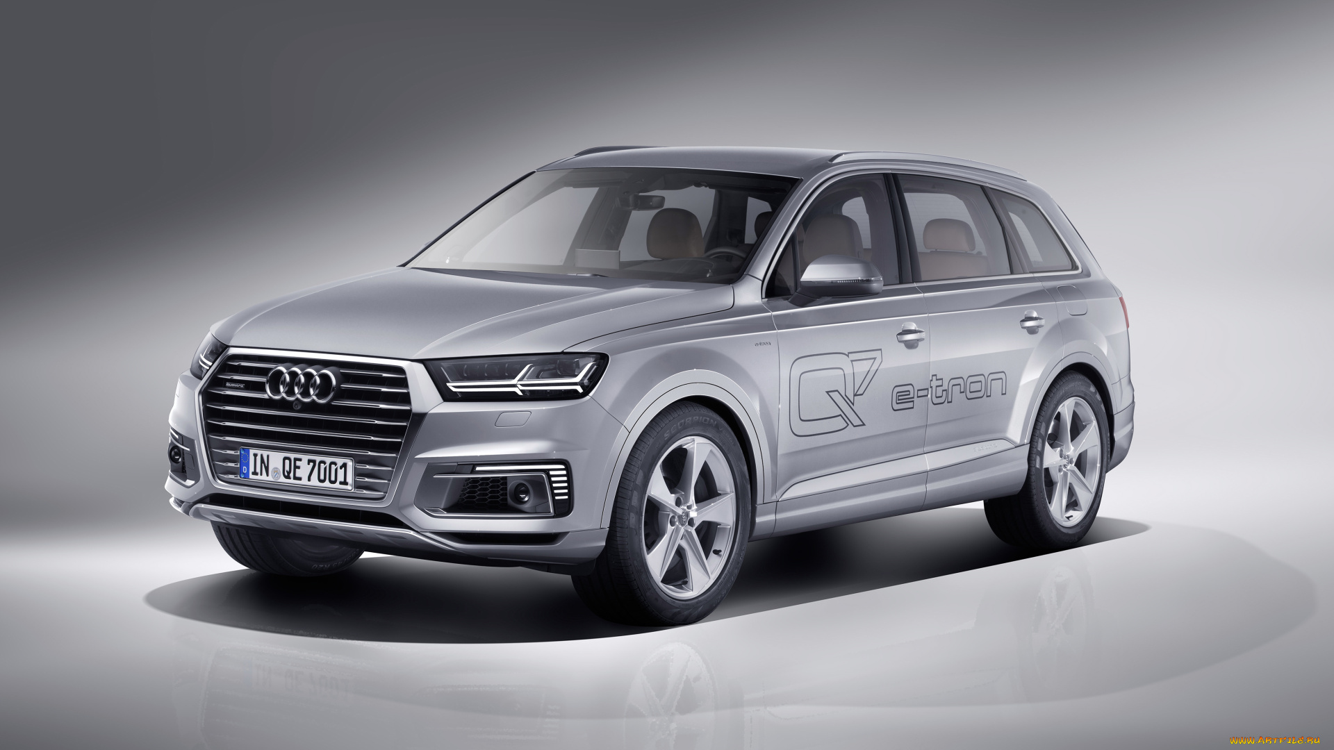 автомобили, audi, 2015г, 4m, tdi, quattro, e-tron, q7