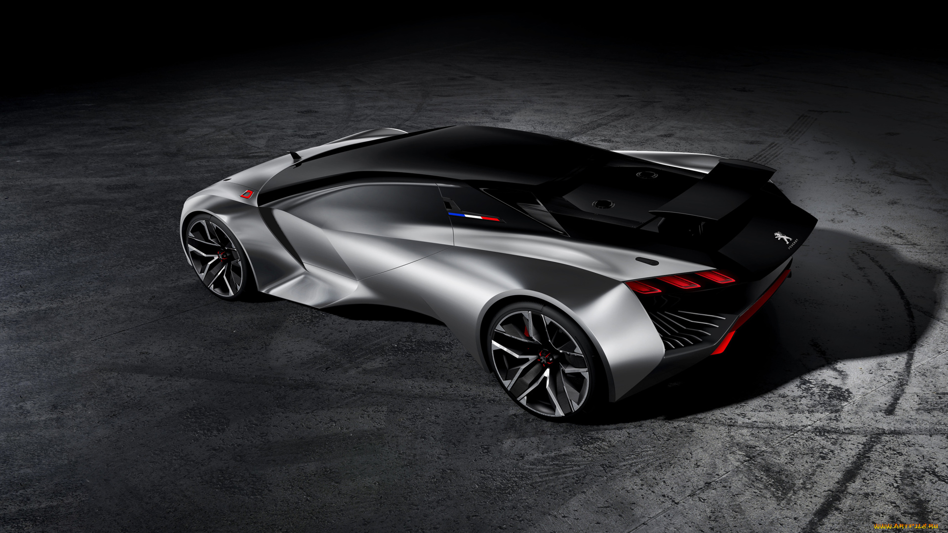 peugeot, vision, gran, turismo, concept, автомобили, 3д, peugeot, 3d, car, concept, gran, turismo, vision