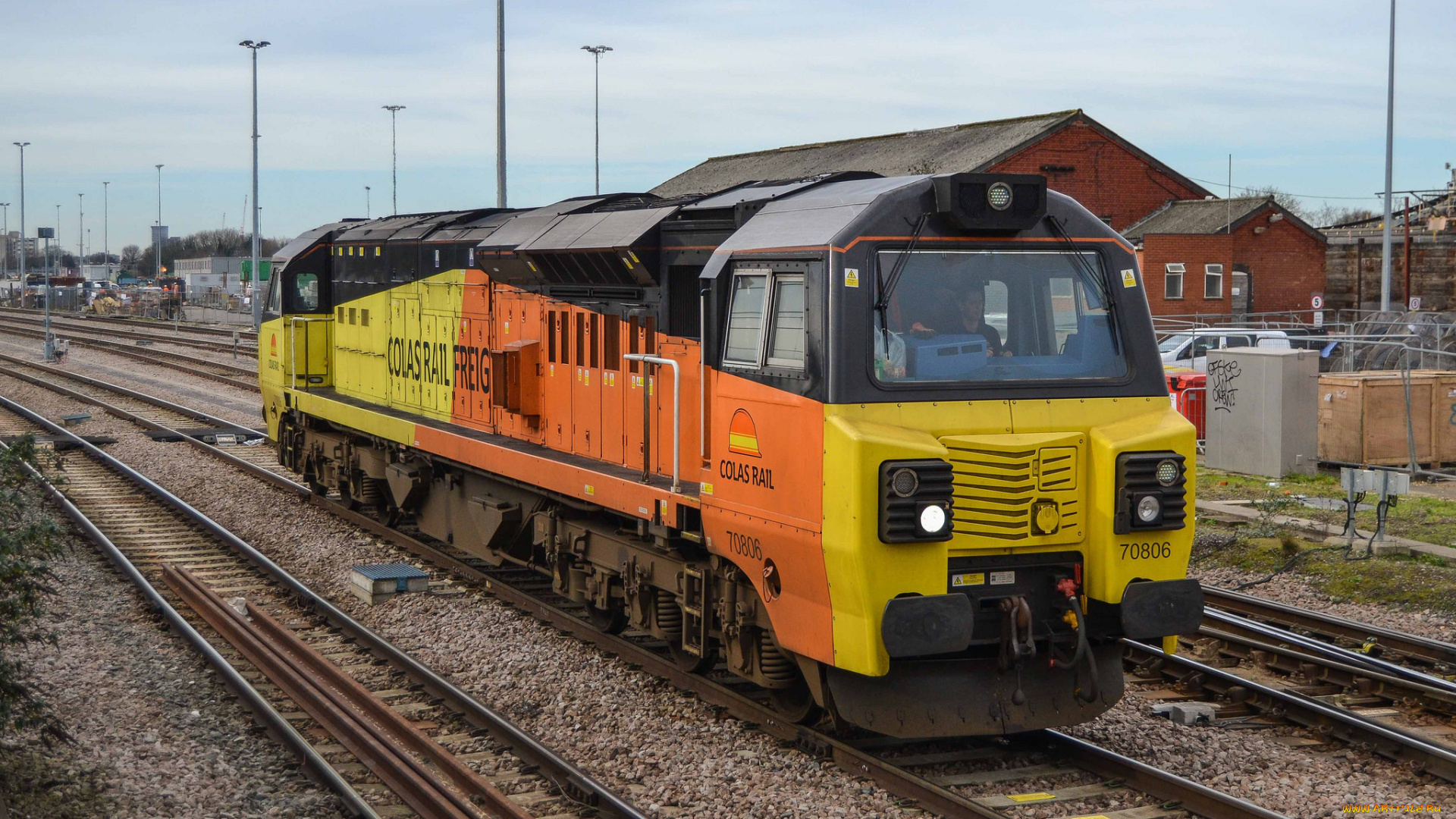 техника, локомотивы, рельсы, локомотив