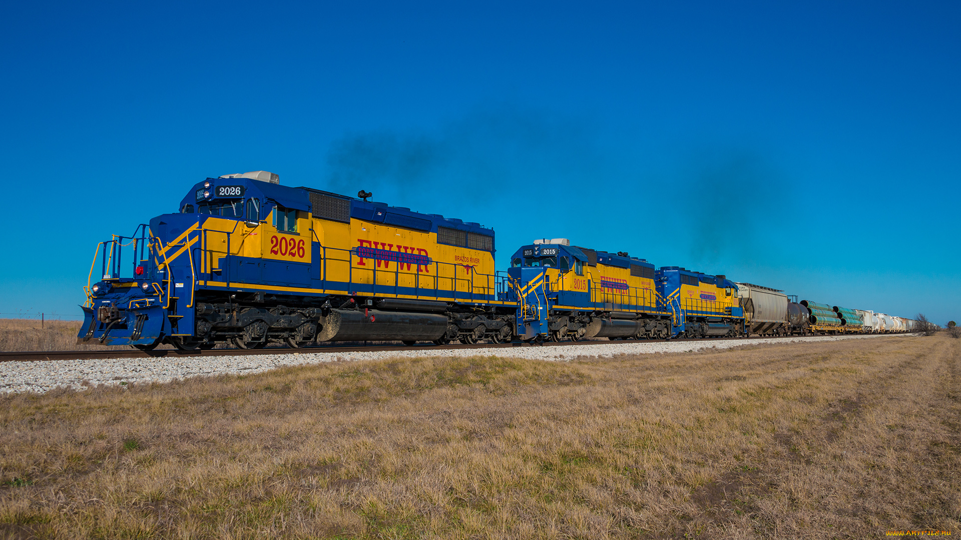 техника, поезда, рельсы, локомотив, состав