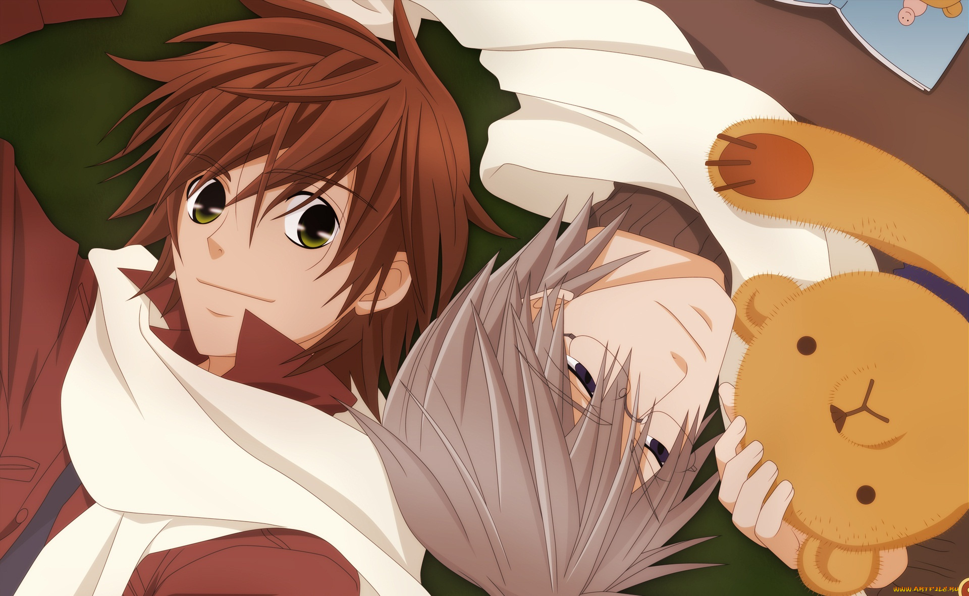 аниме, junjou, romantica, мисаки, студент, писатель, парни, junjou, romantica