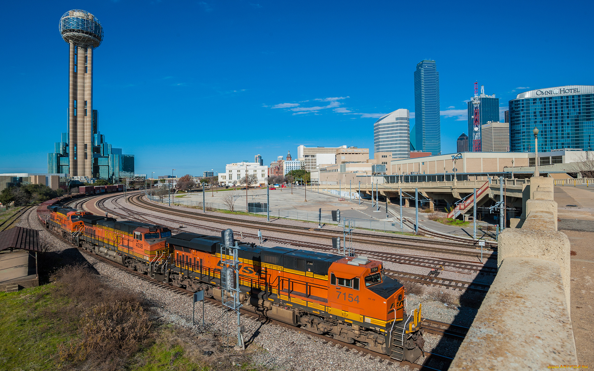 техника, поезда, рельсы, локомотив, состав