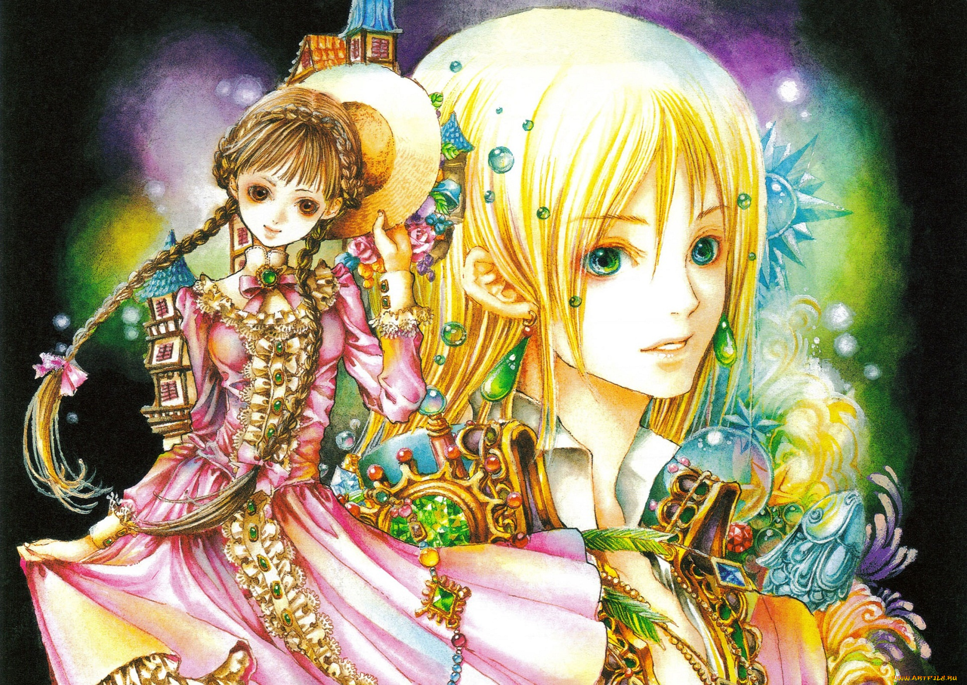 аниме, howl`s, moving, castle, арт, ходячий, замок