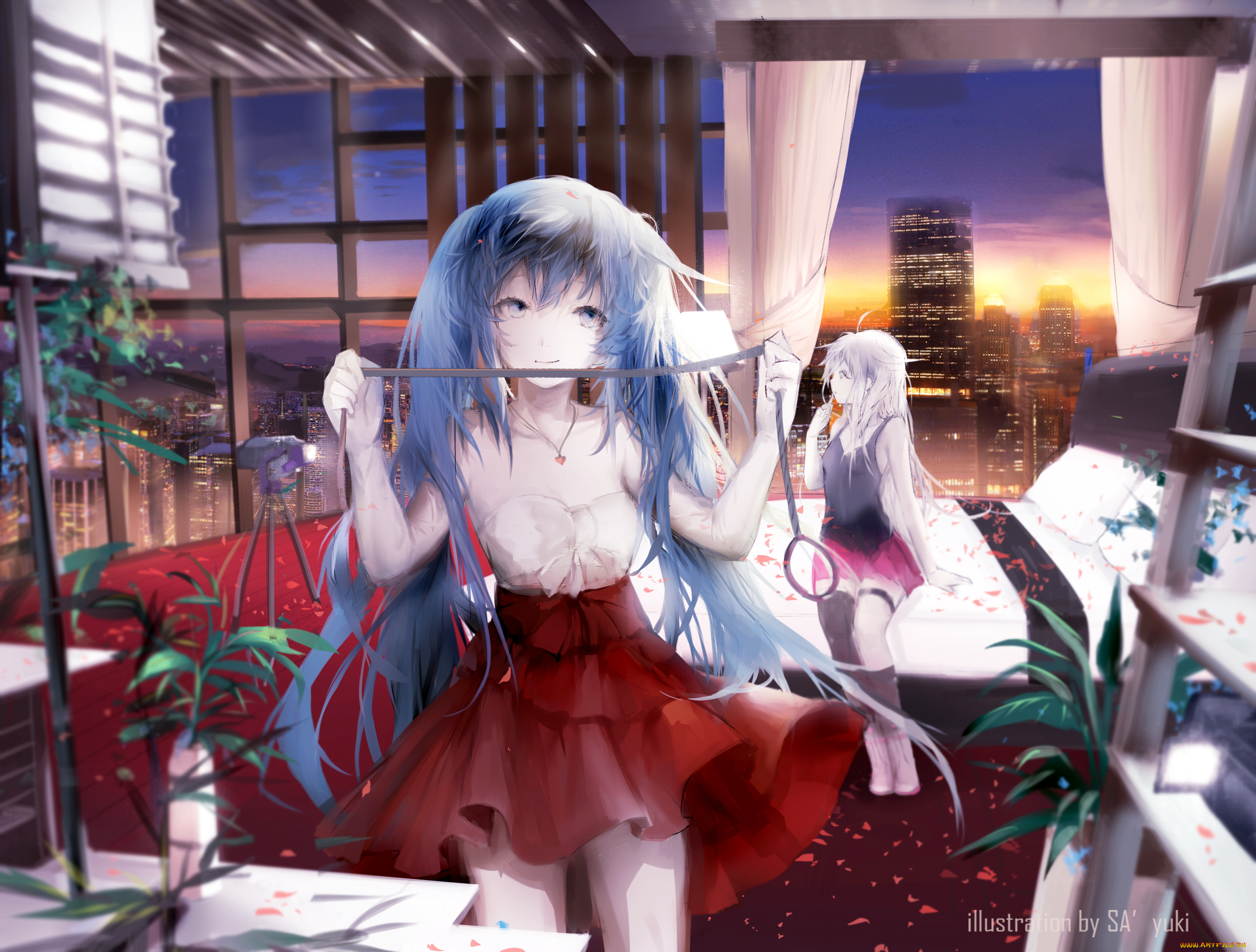 аниме, vocaloid, hatsune, miku, sa'yuki