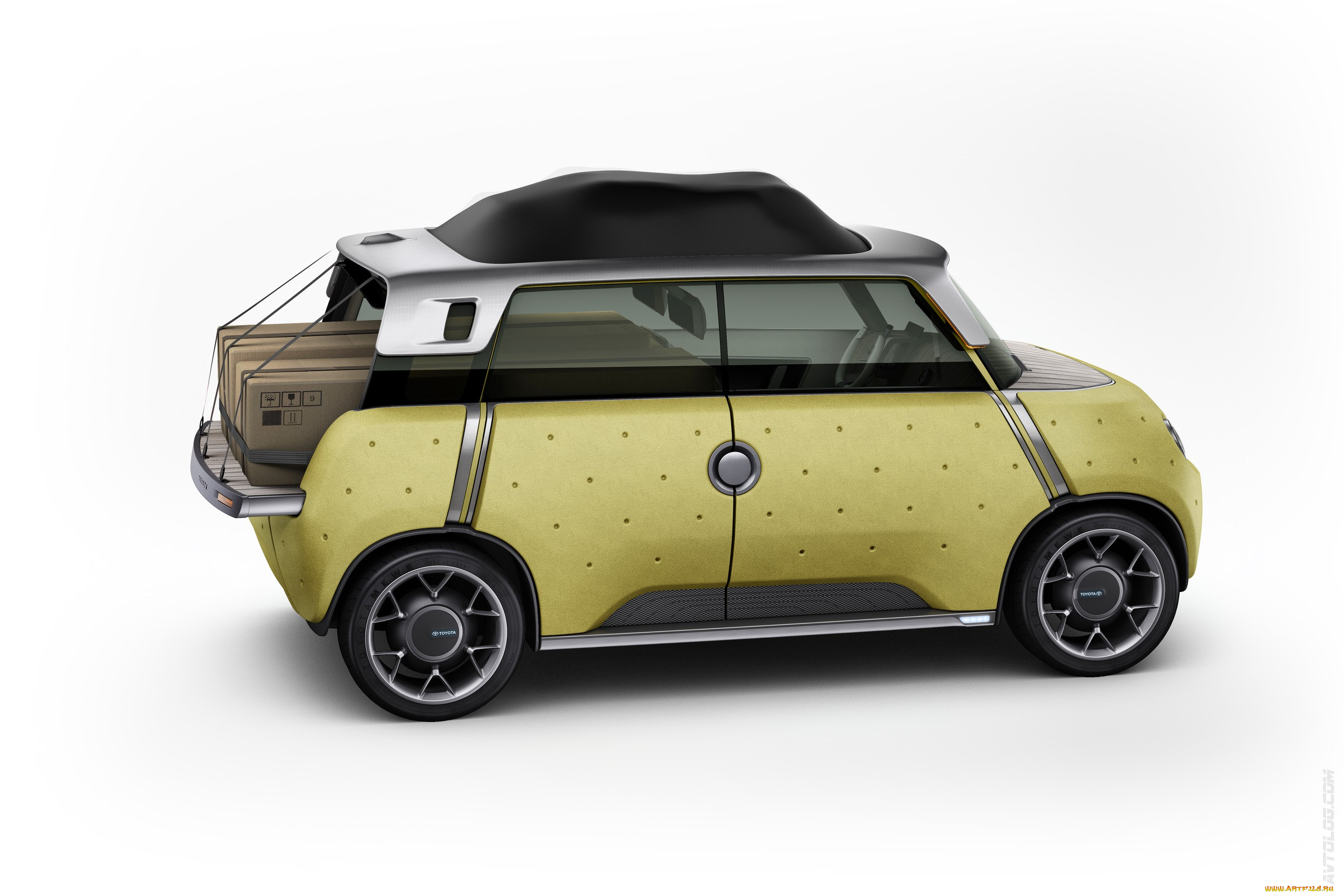 2013, toyota, me, we, concept, автомобили, toyota, белый, фон, me, we, 2013, салатовый, concept