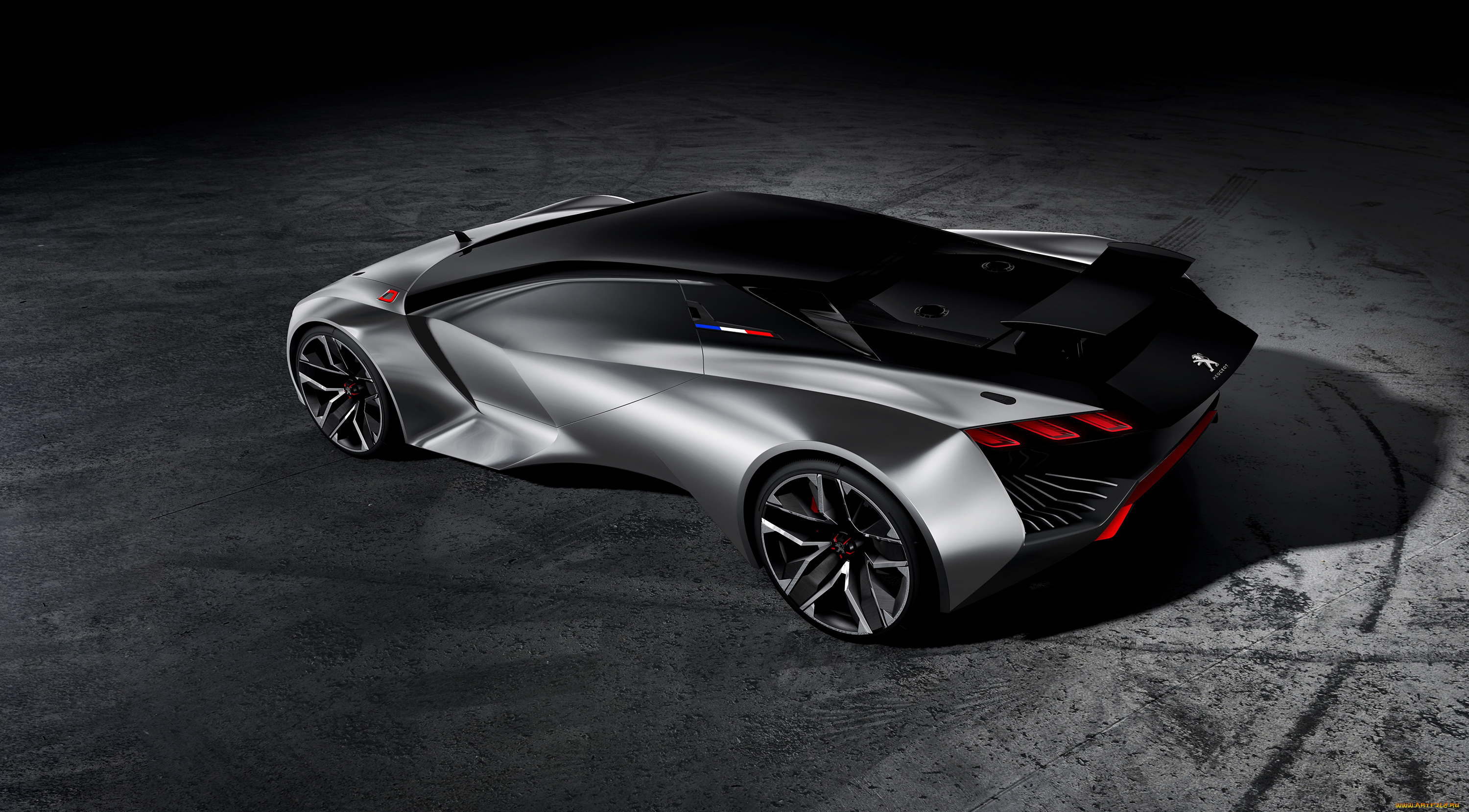 peugeot, vision, gran, turismo, concept, автомобили, 3д, peugeot, 3d, car, concept, gran, turismo, vision