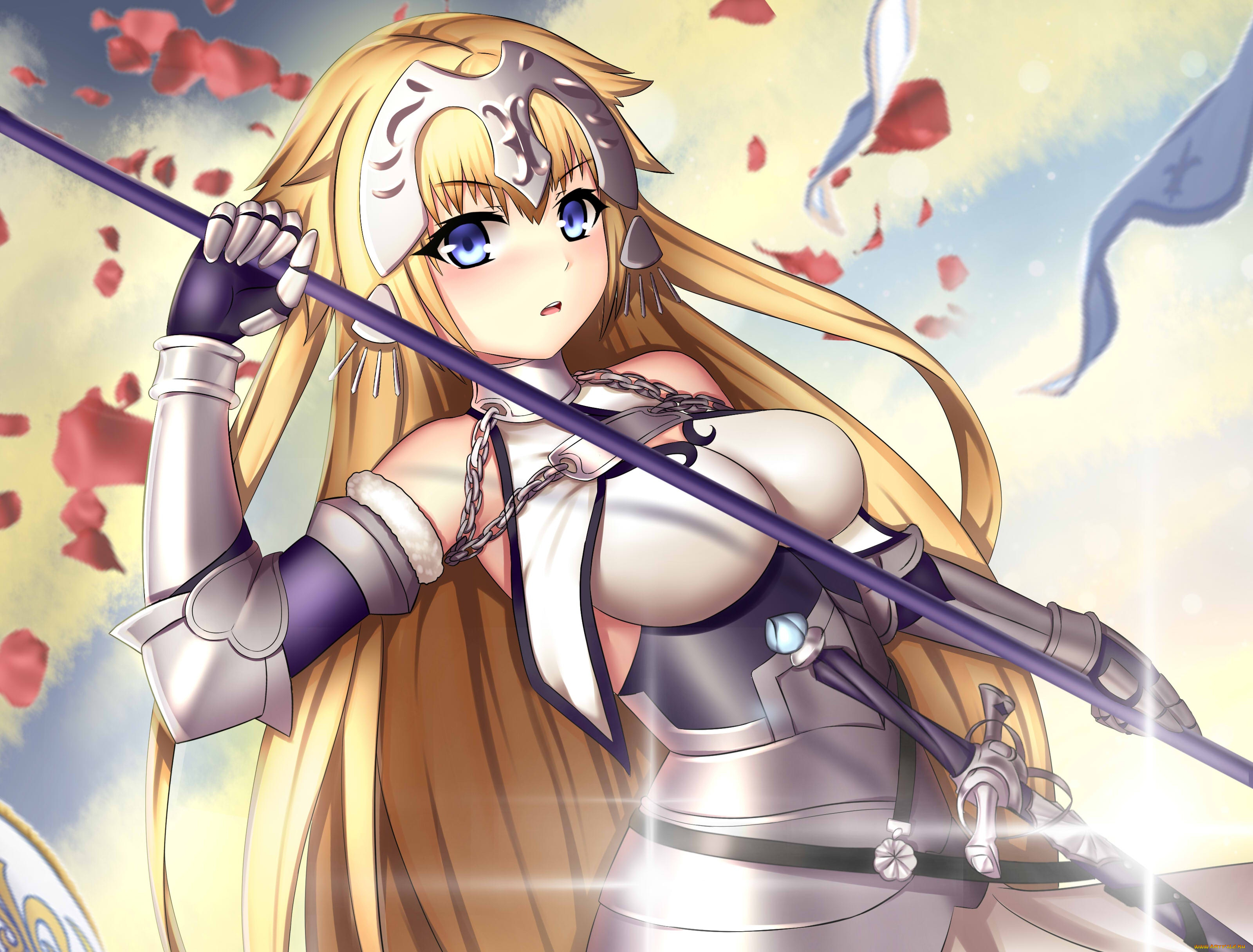 аниме, fate, stay, night, stay, night, ruler