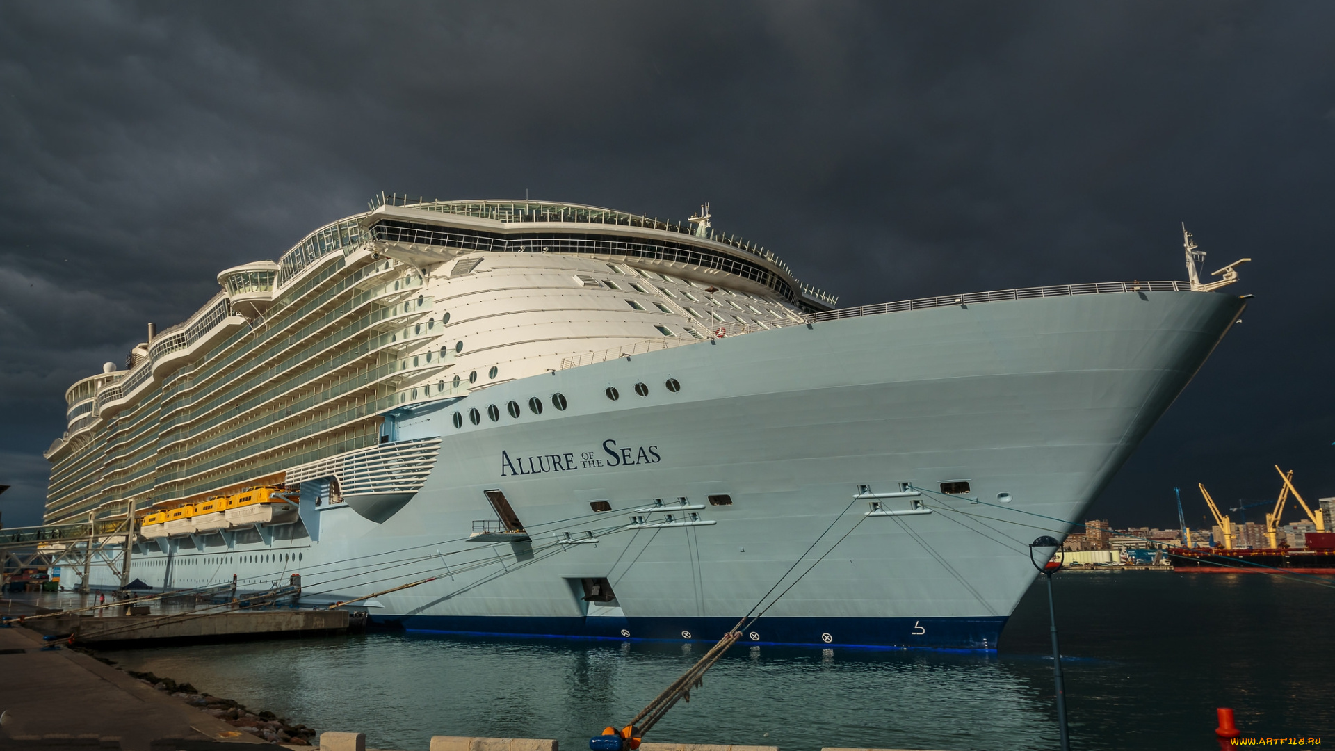 allure, of, the, seas, корабли, лайнеры, круиз, лайнер