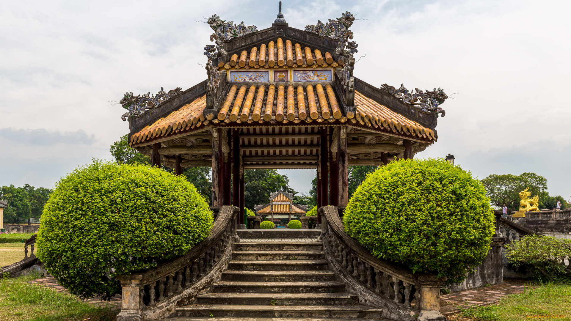 города, -, буддийские, и, другие, храмы, павильон