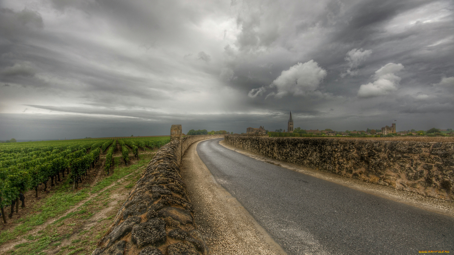 города, -, пейзажи, простор