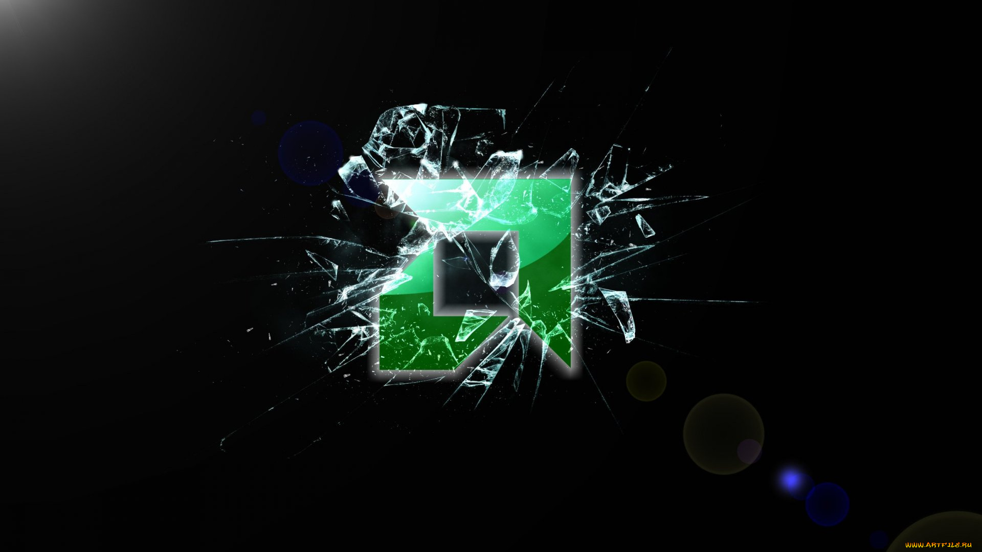 компьютеры, amd, логотип, фон