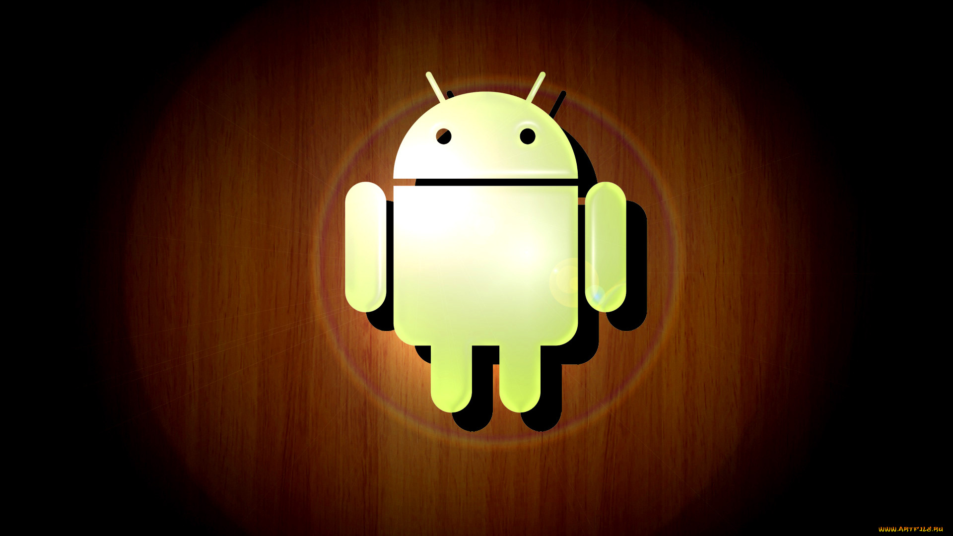 компьютеры, android, фон, логотип