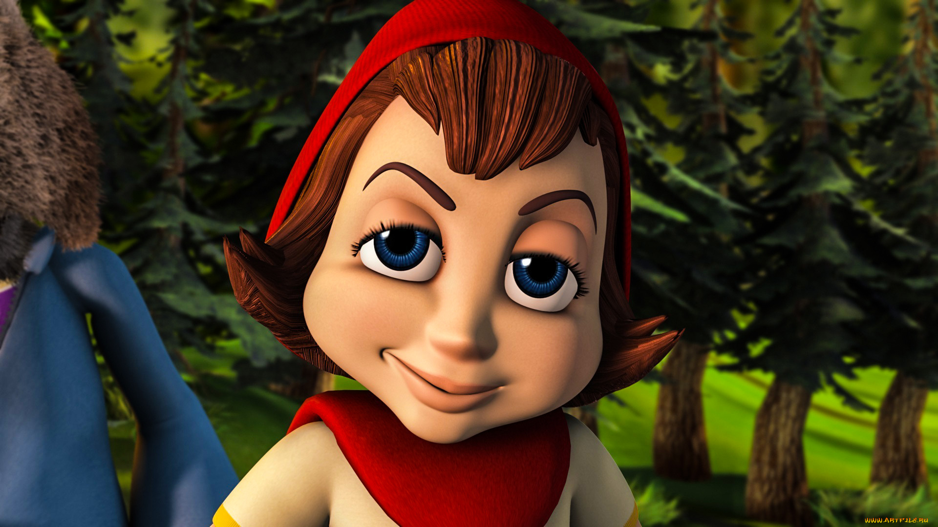 мультфильмы, hoodwinked, персонаж