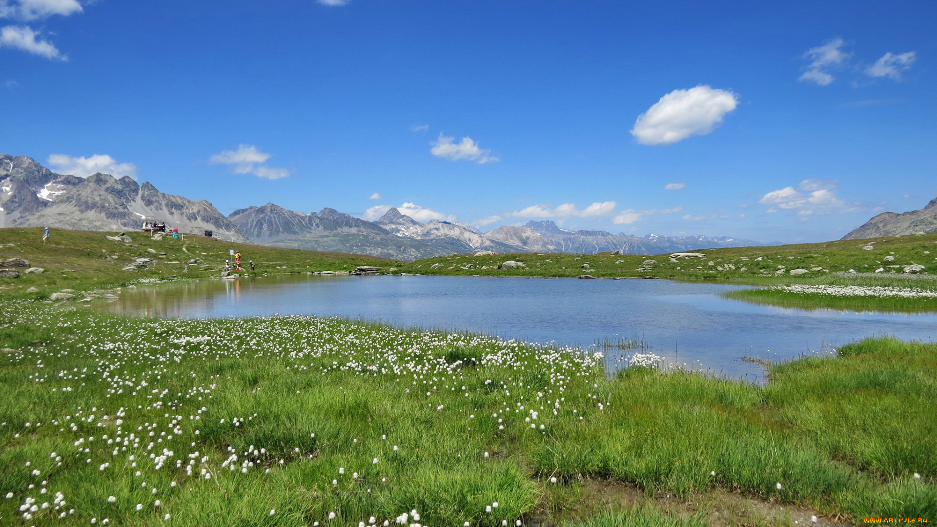 природа, пейзажи, озеро, горы